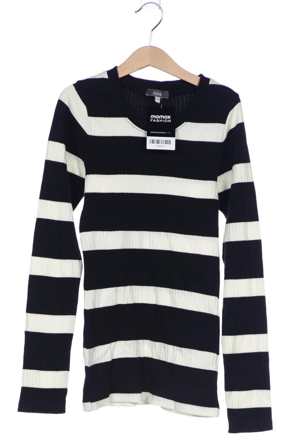 

Living Crafts Damen Langarmshirt, schwarz, Gr. 34