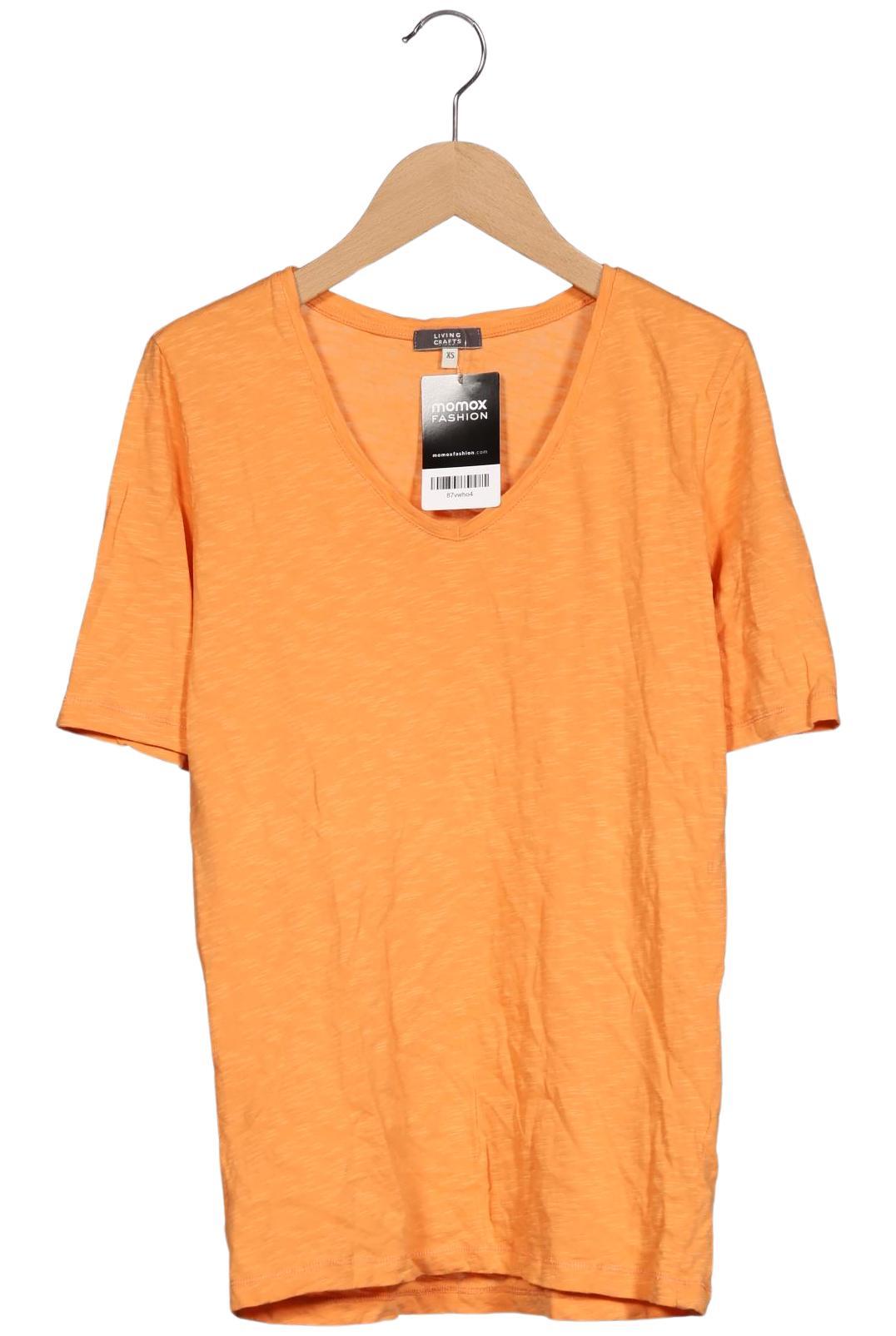 

Living Crafts Damen T-Shirt, orange, Gr. 34