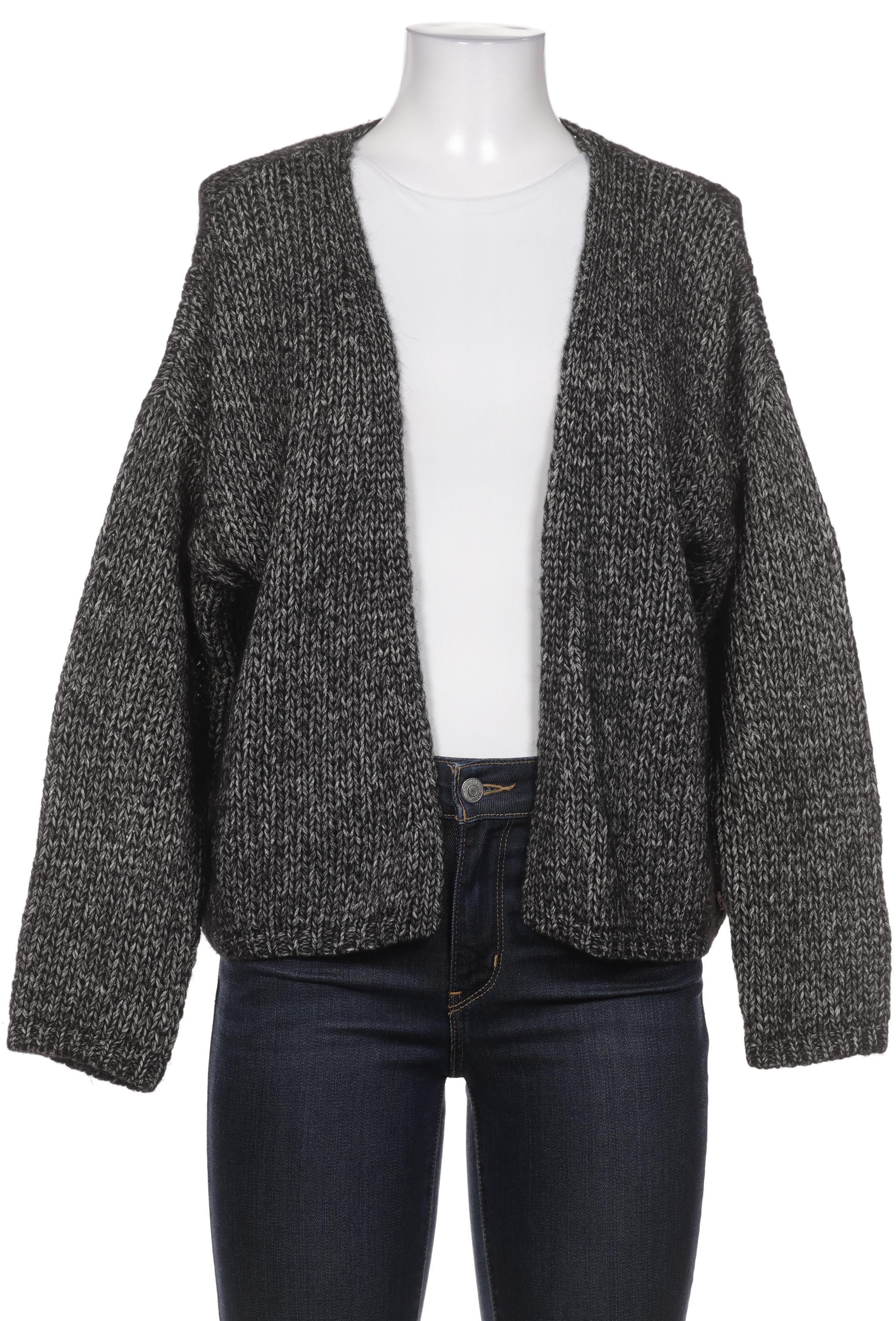 

Living Crafts Damen Strickjacke, grau, Gr. 36