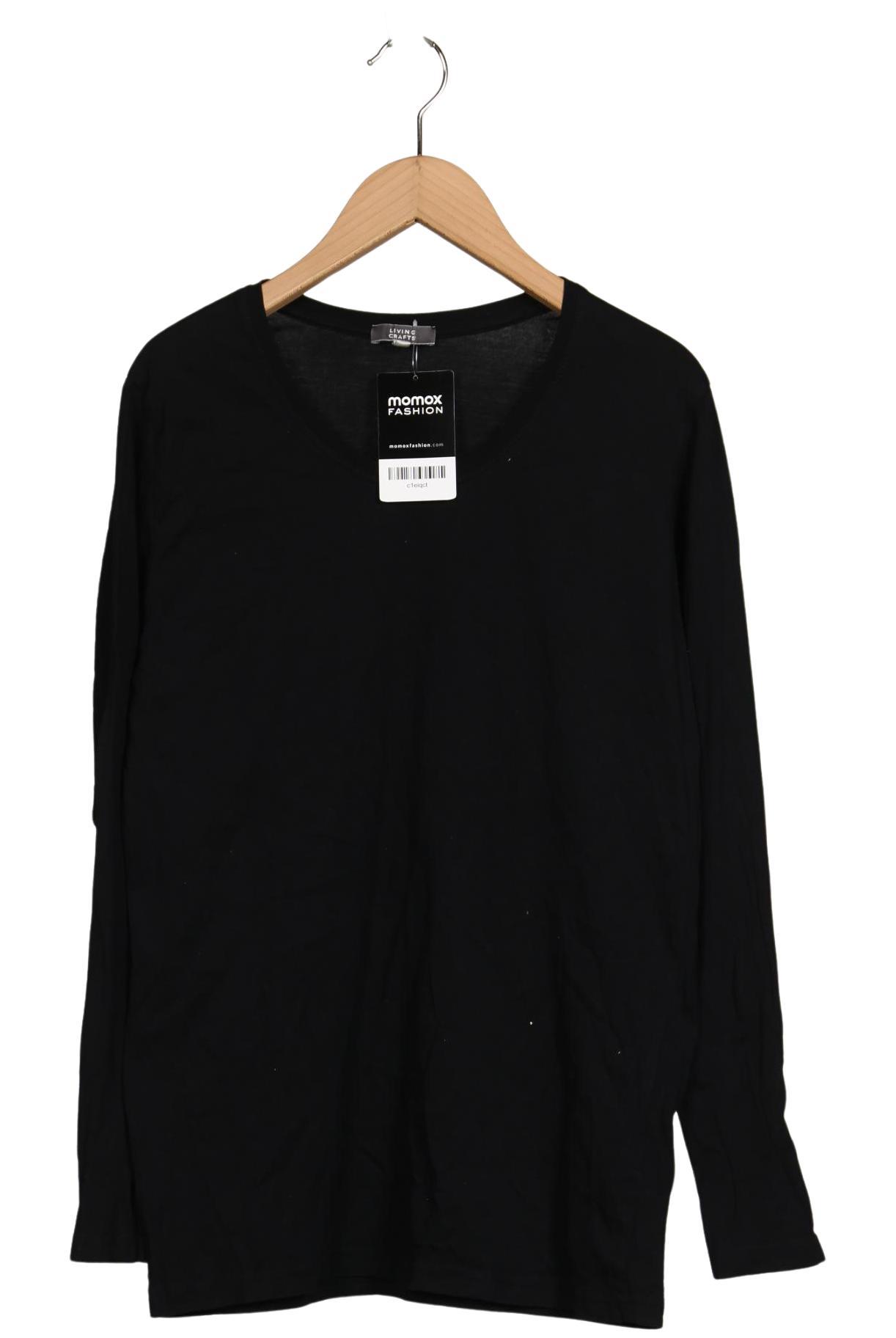 

Living Crafts Damen Langarmshirt, schwarz, Gr. 38