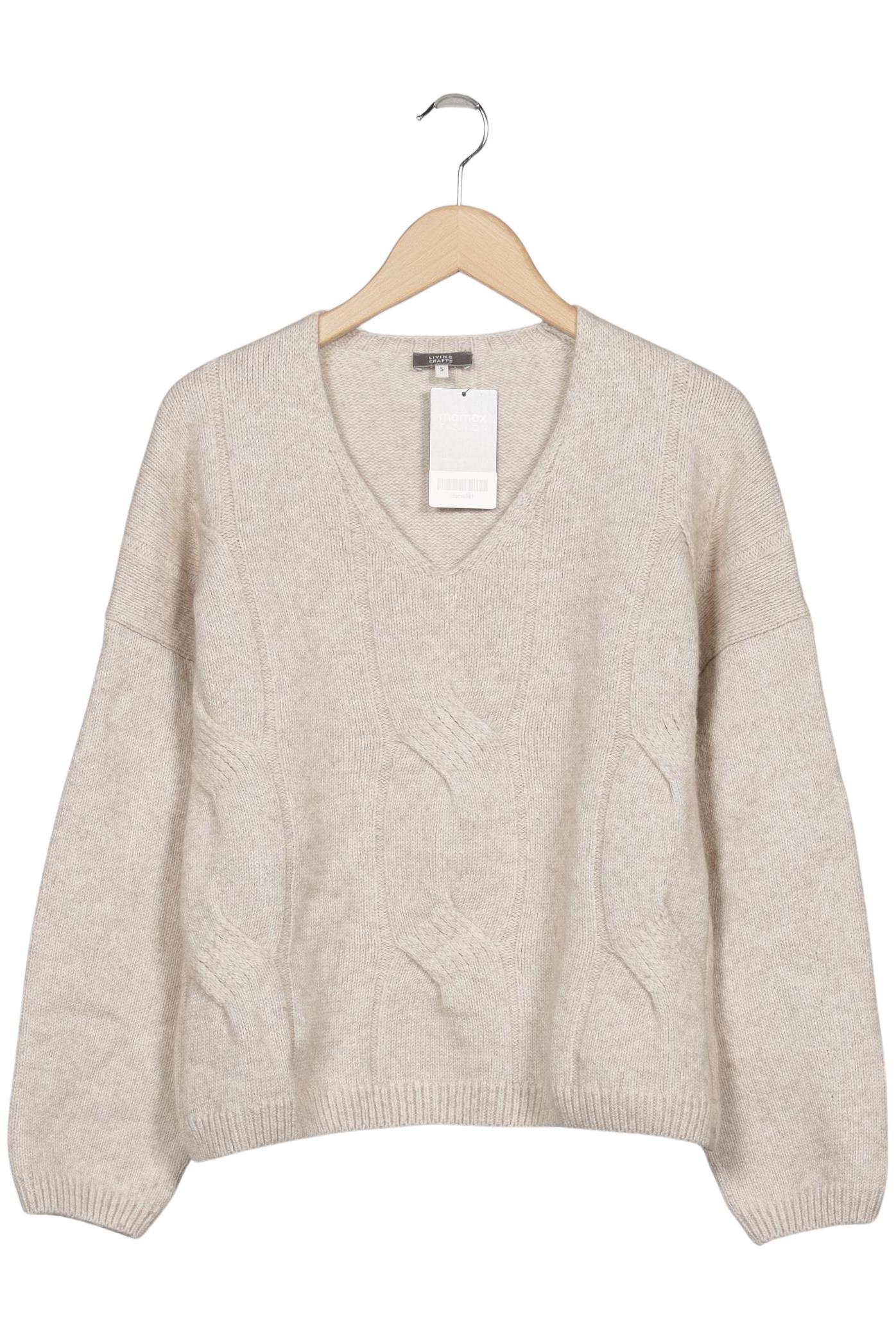 

Living Crafts Damen Pullover, beige, Gr. 36