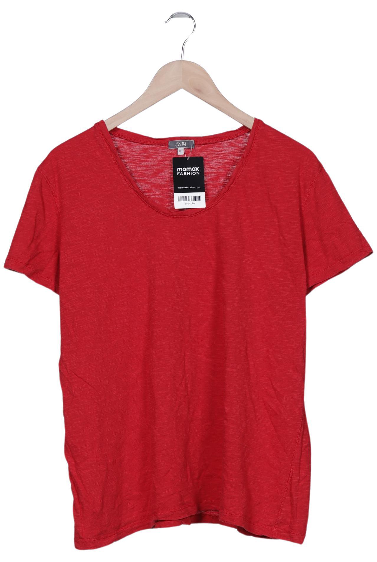 

Living Crafts Damen T-Shirt, rot, Gr. 48
