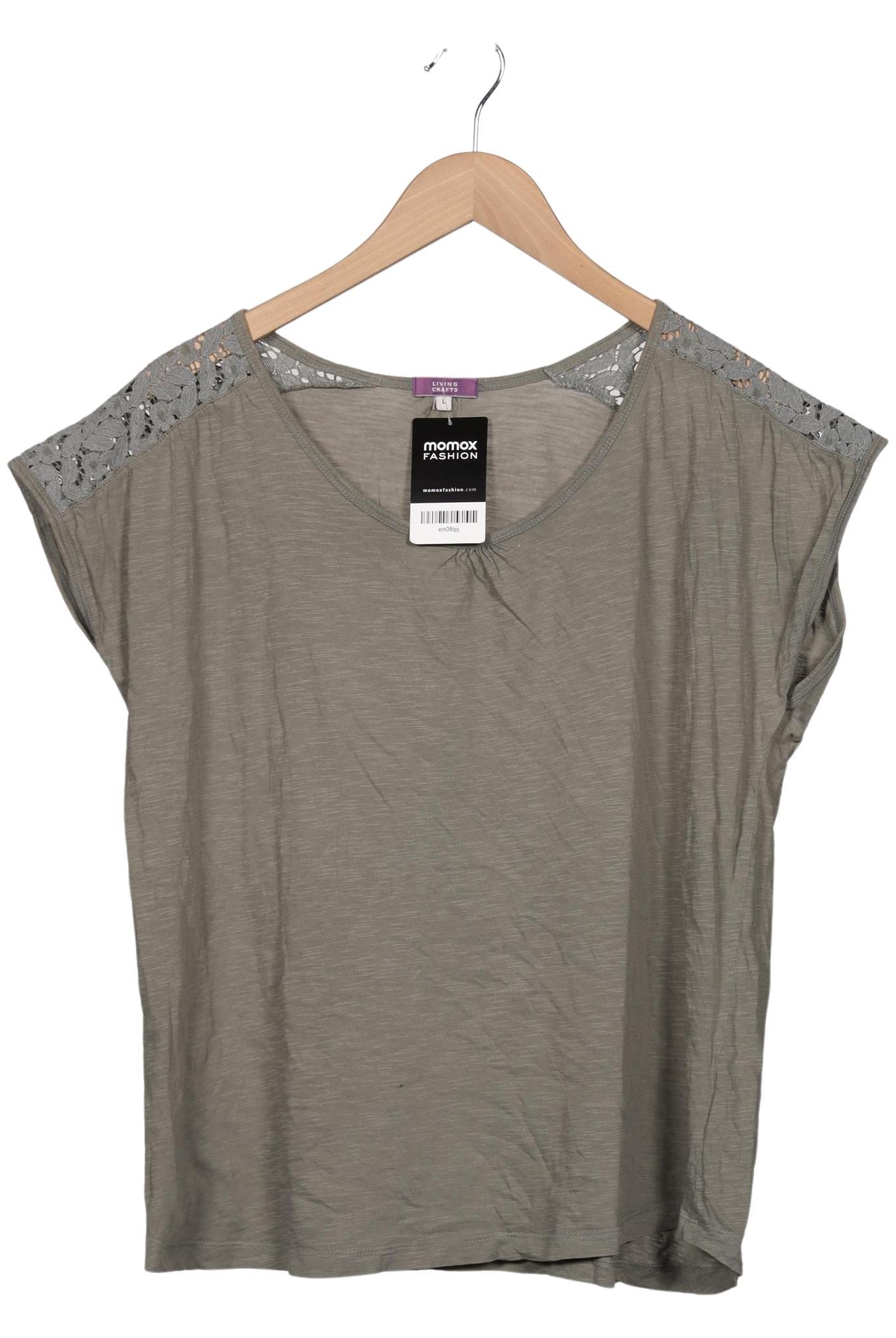 

Living Crafts Damen T-Shirt, grün, Gr. 42