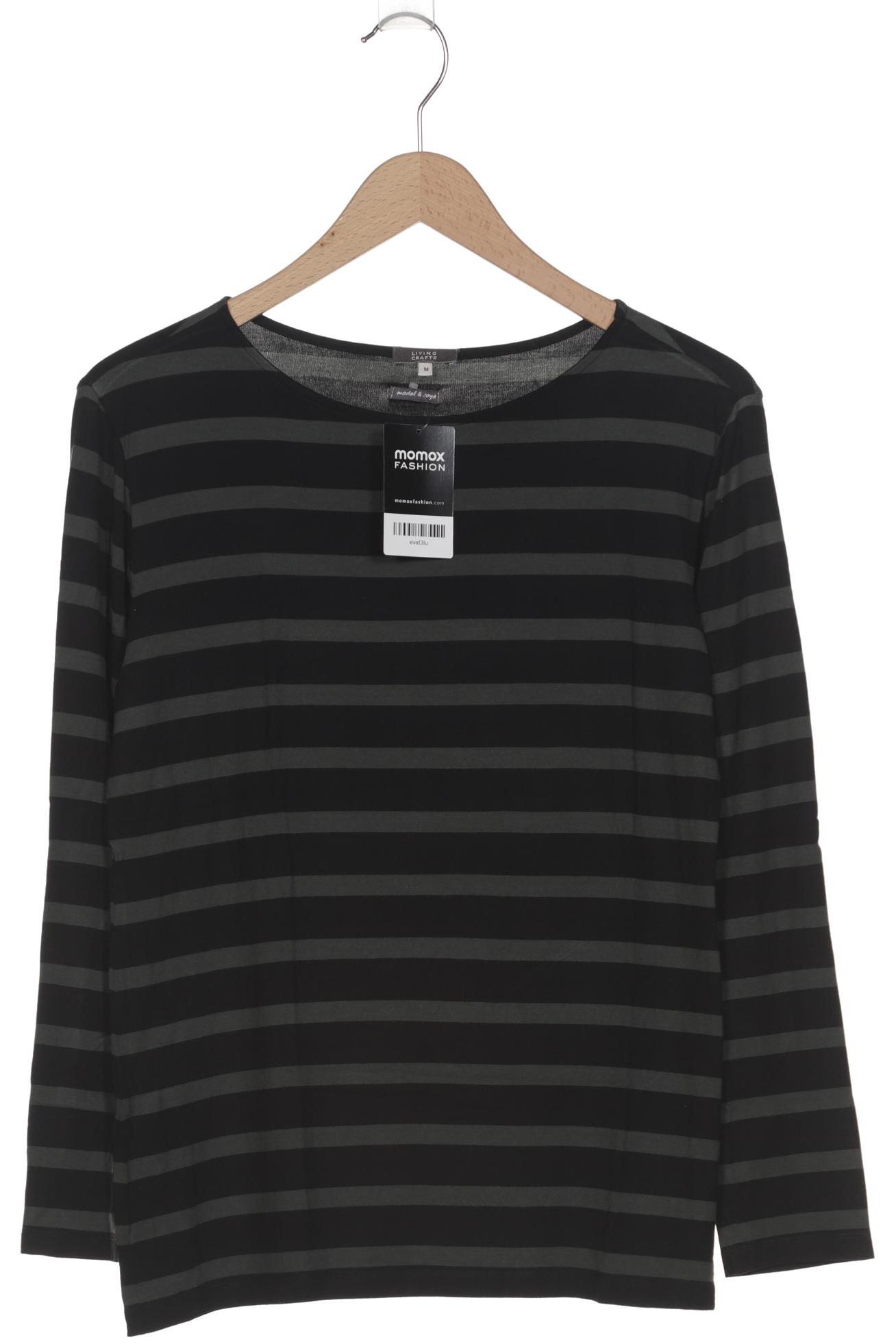 

Living Crafts Damen Langarmshirt, schwarz, Gr. 38