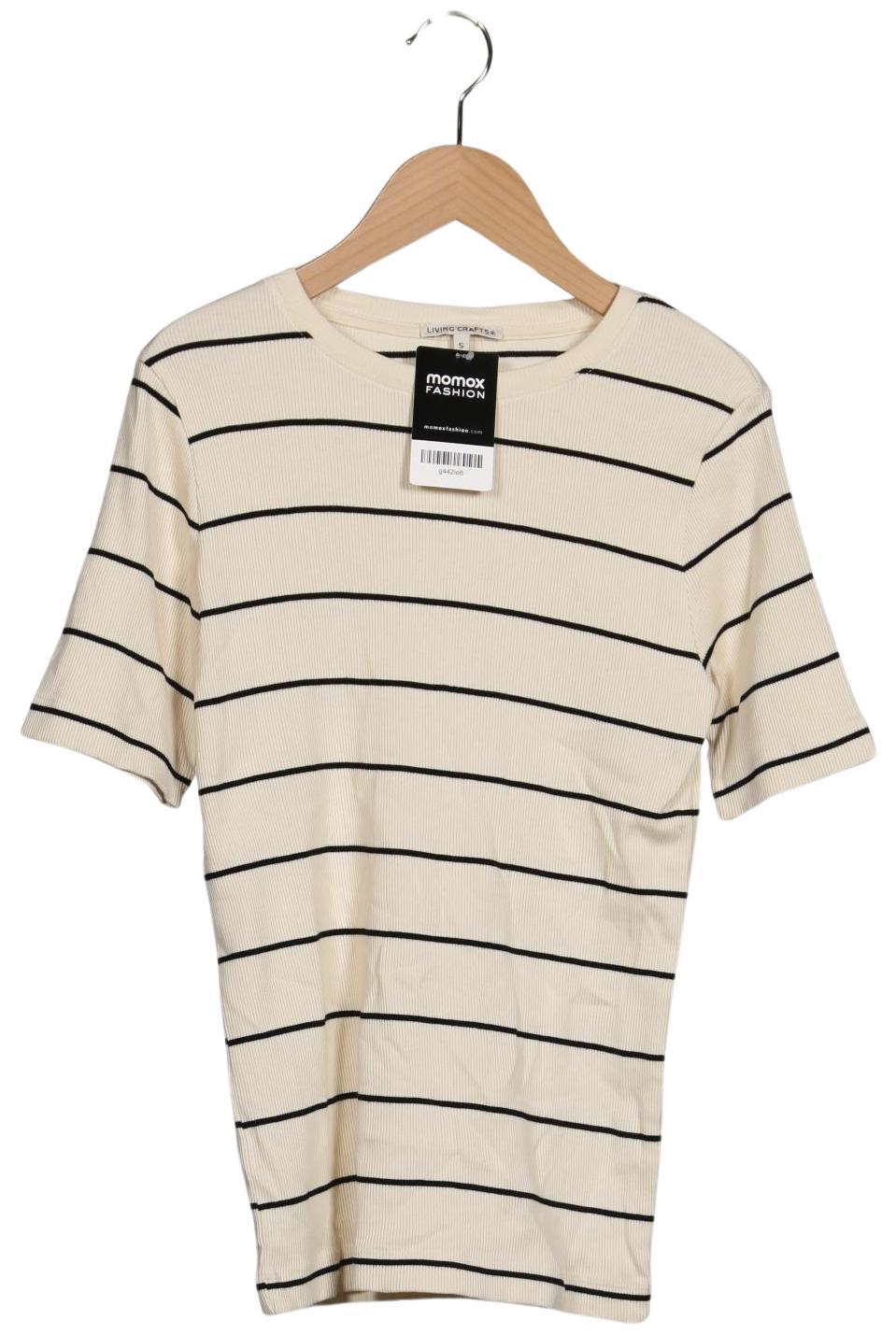 

Living Crafts Damen T-Shirt, cremeweiß, Gr. 36