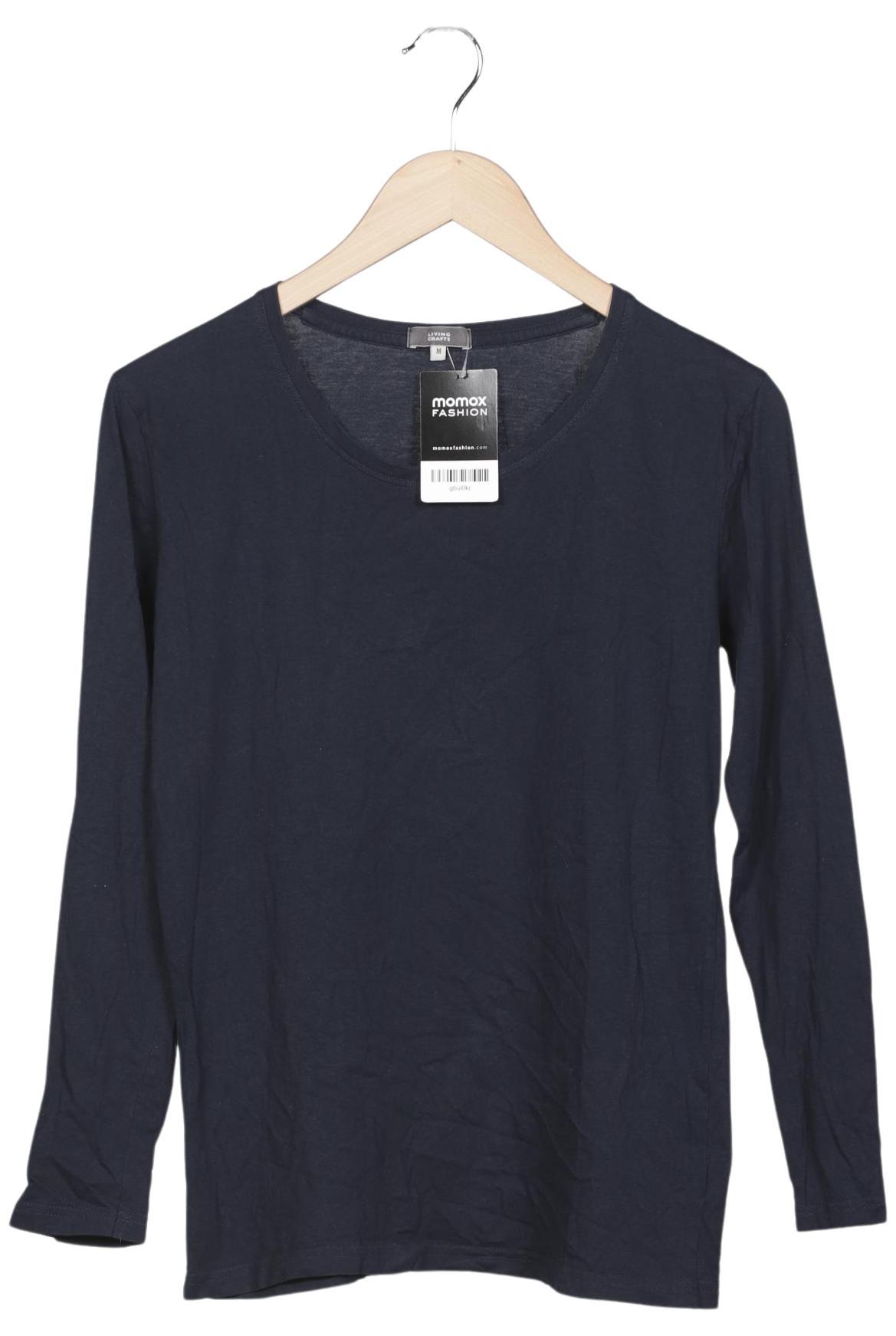 

Living Crafts Damen Langarmshirt, marineblau, Gr. 38