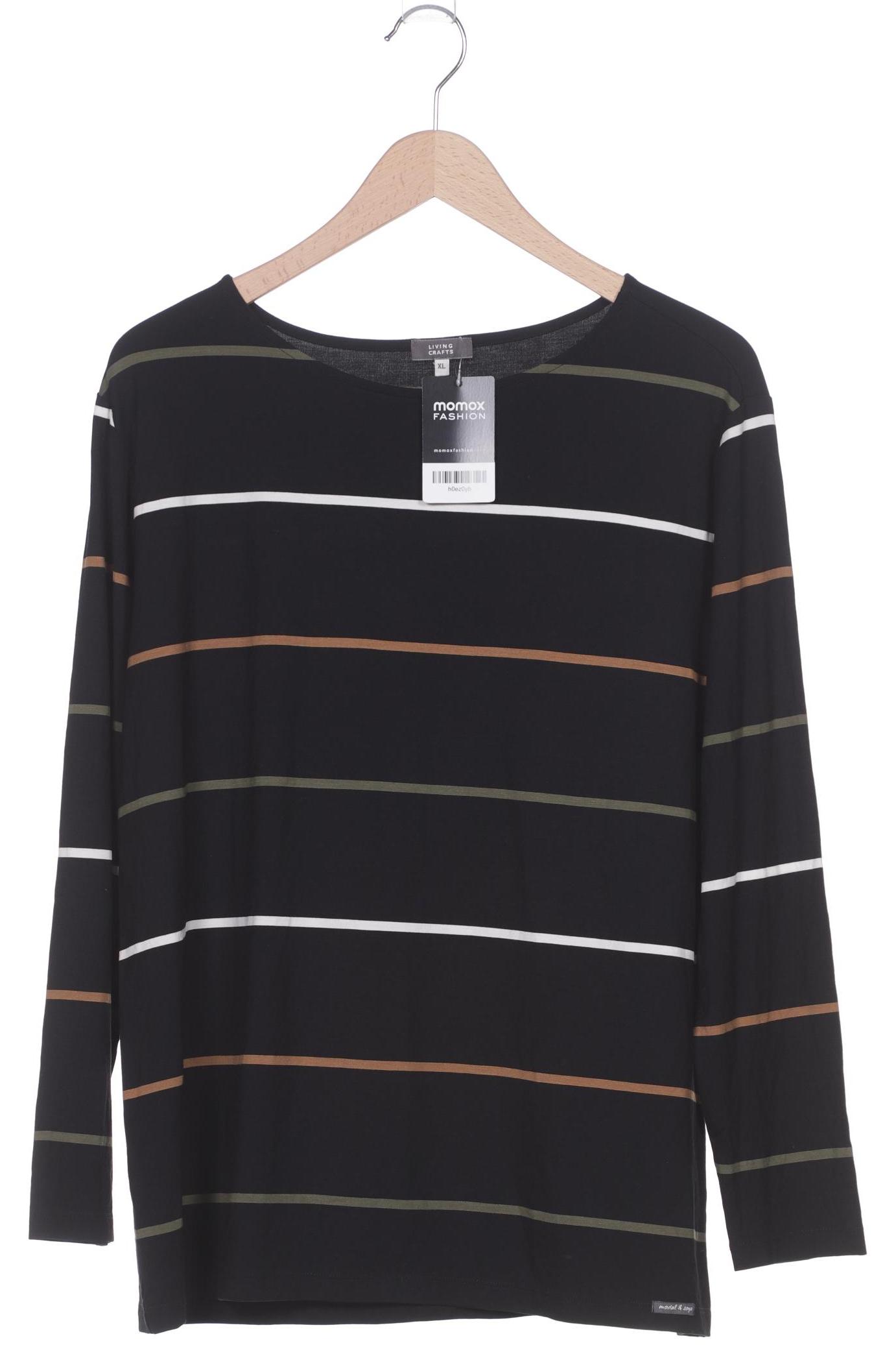 

Living Crafts Damen Langarmshirt, schwarz, Gr. 44