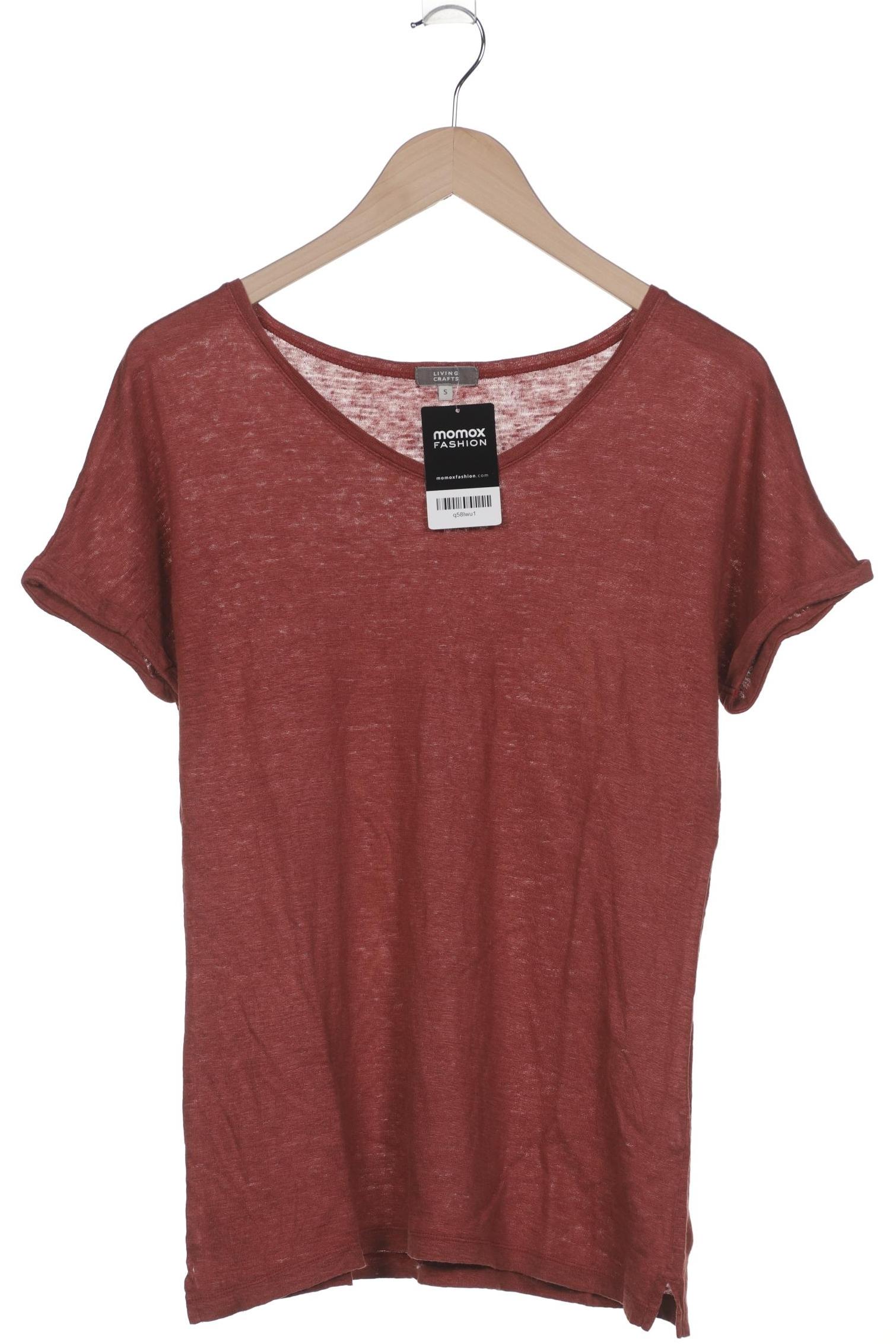 

Living Crafts Damen T-Shirt, rot, Gr. 36