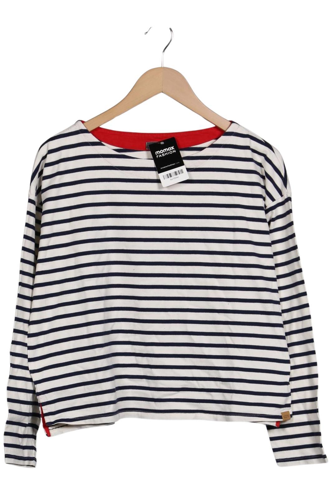 

Living Crafts Damen Langarmshirt, weiß, Gr. 38