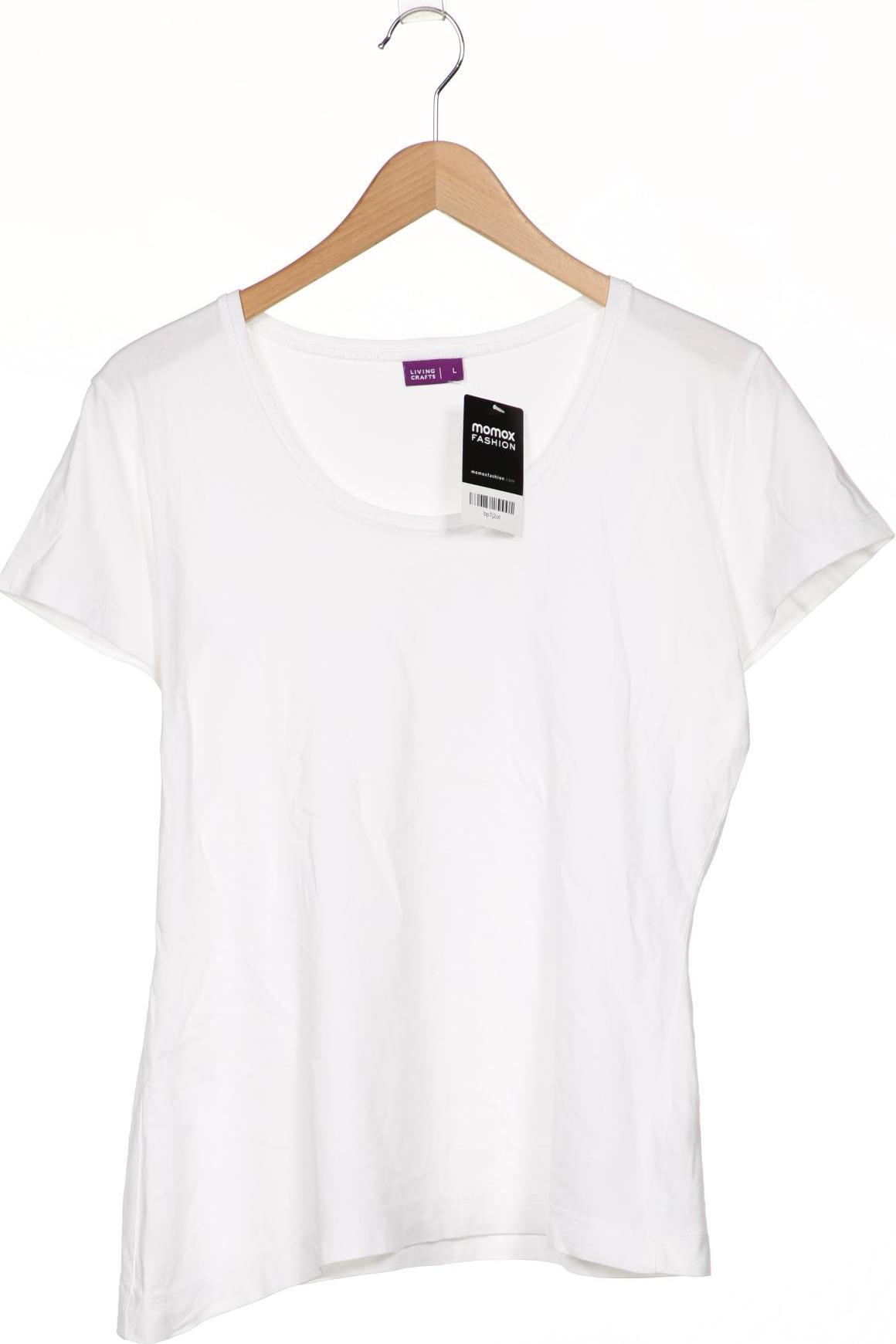 

Living Crafts Damen T-Shirt, weiß, Gr. 42