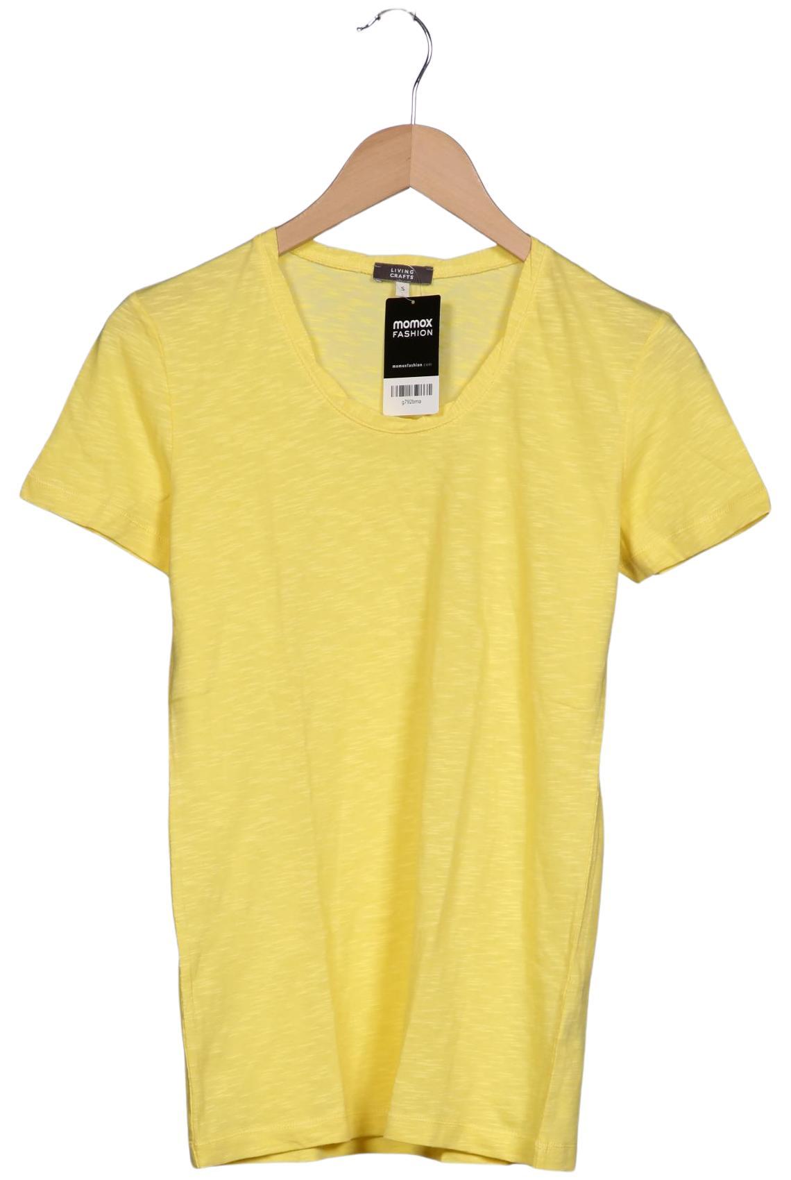 

Living Crafts Damen T-Shirt, gelb, Gr. 36