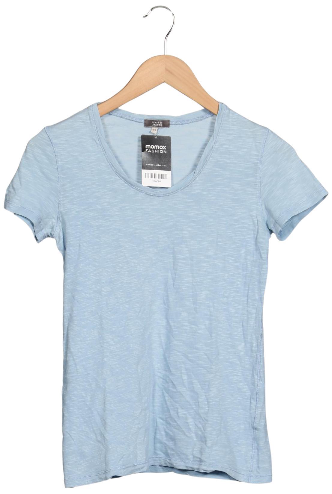 

Living Crafts Damen T-Shirt, hellblau, Gr. 34