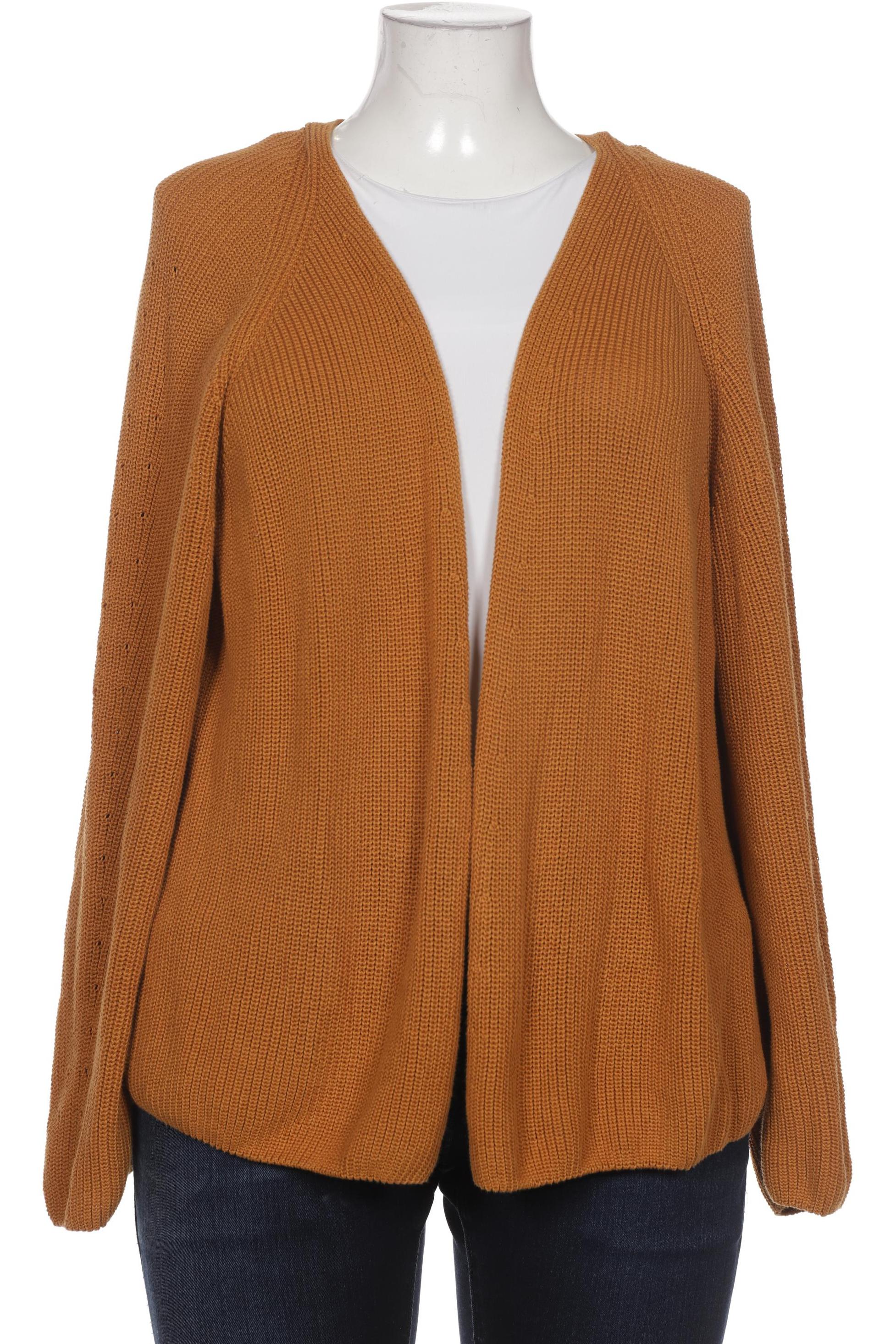 

Living Crafts Damen Strickjacke, orange, Gr. 44