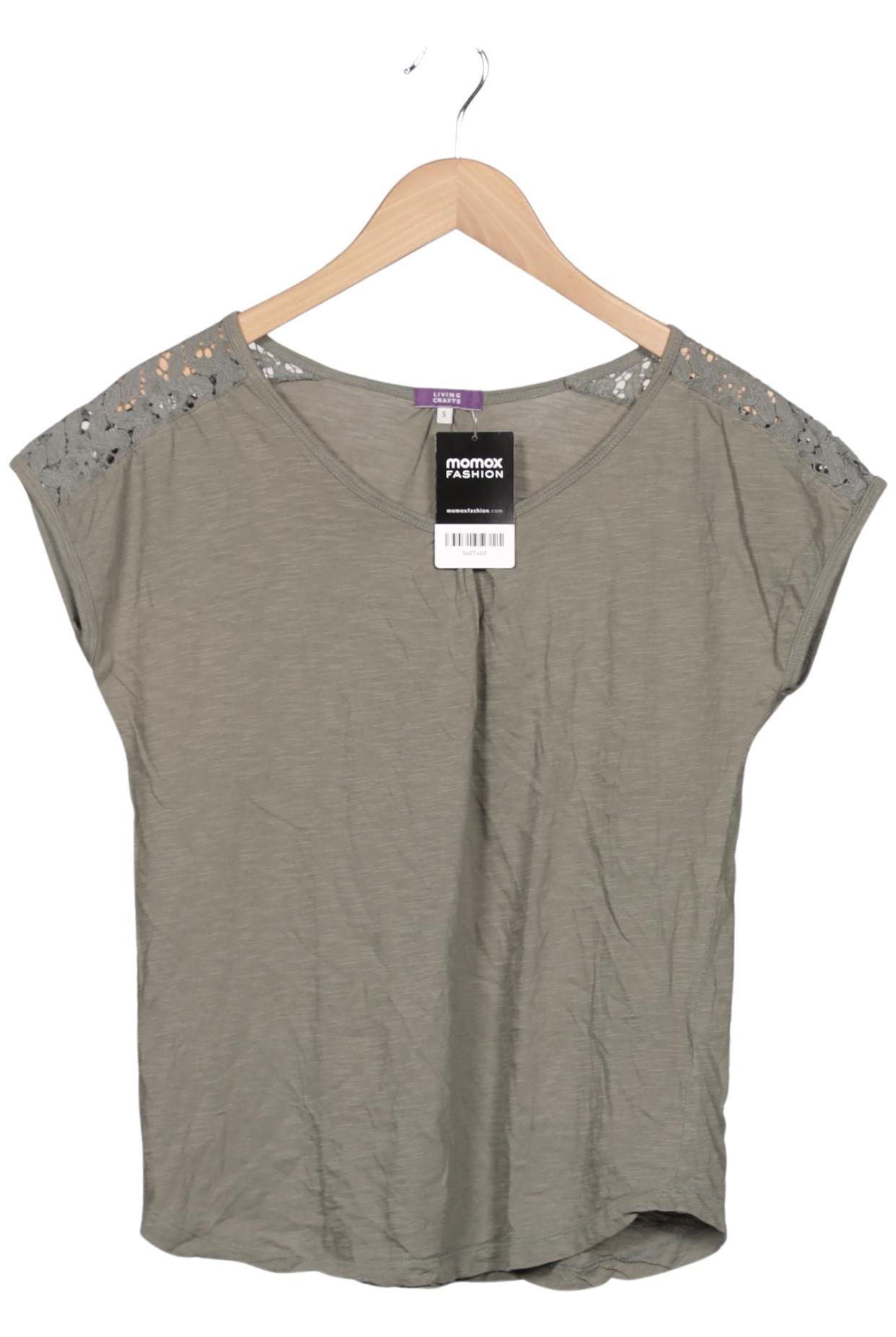 

Living Crafts Damen T-Shirt, grün, Gr. 36