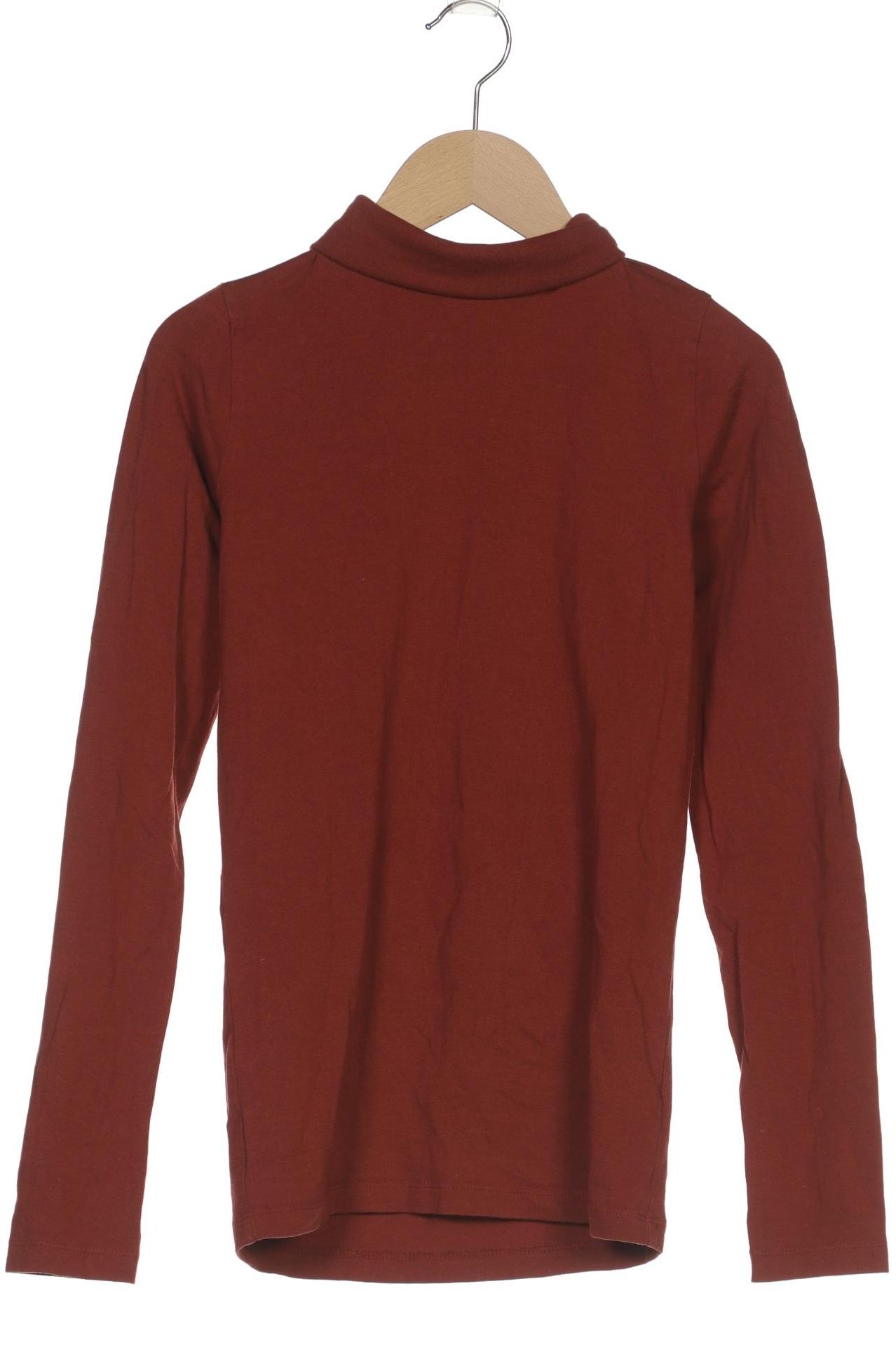 

Living Crafts Damen Langarmshirt, braun, Gr. 34