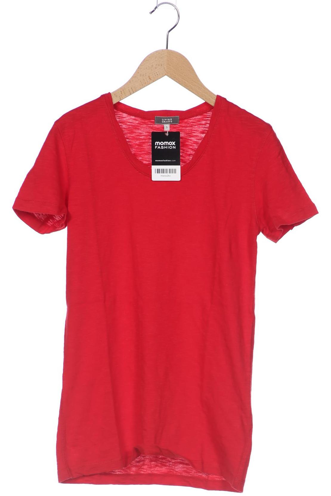 

Living Crafts Damen T-Shirt, rot, Gr. 36