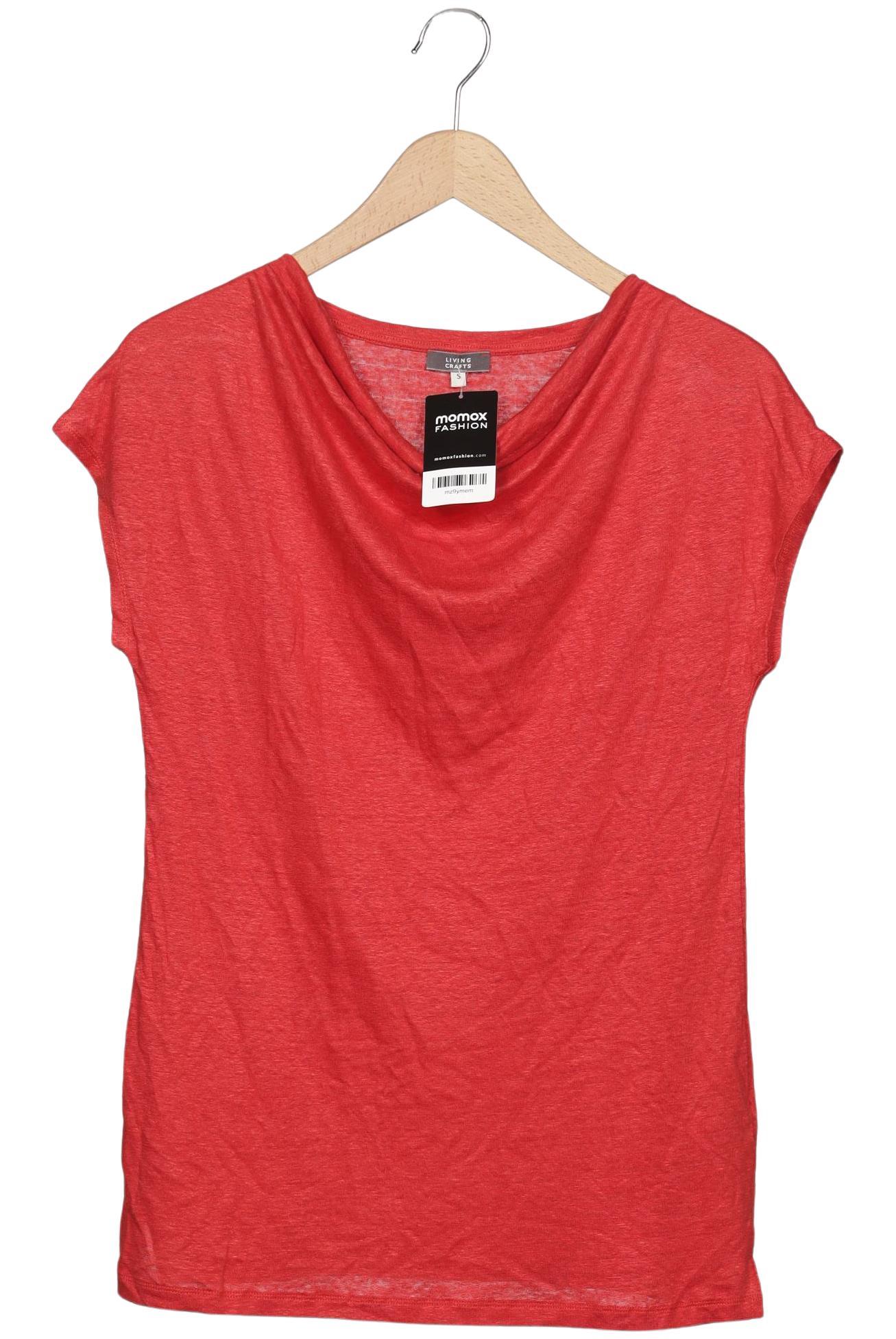 

Living Crafts Damen T-Shirt, rot, Gr. 36