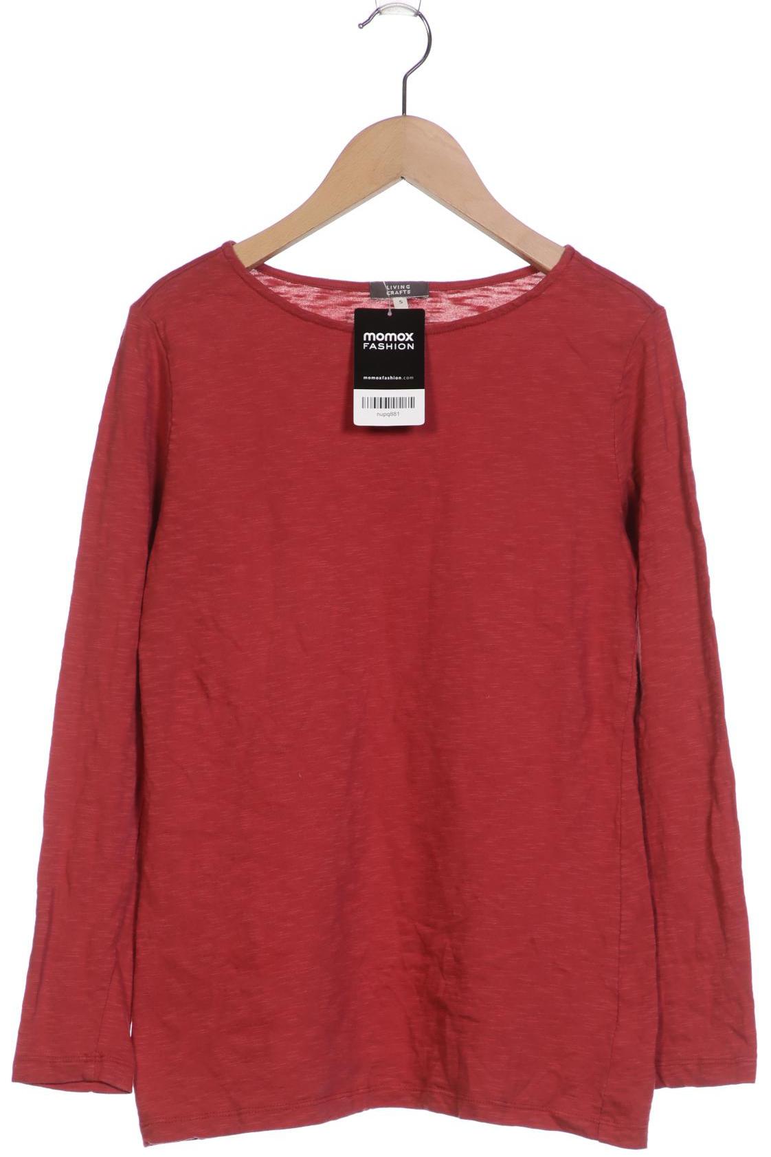 

Living Crafts Damen Langarmshirt, rot