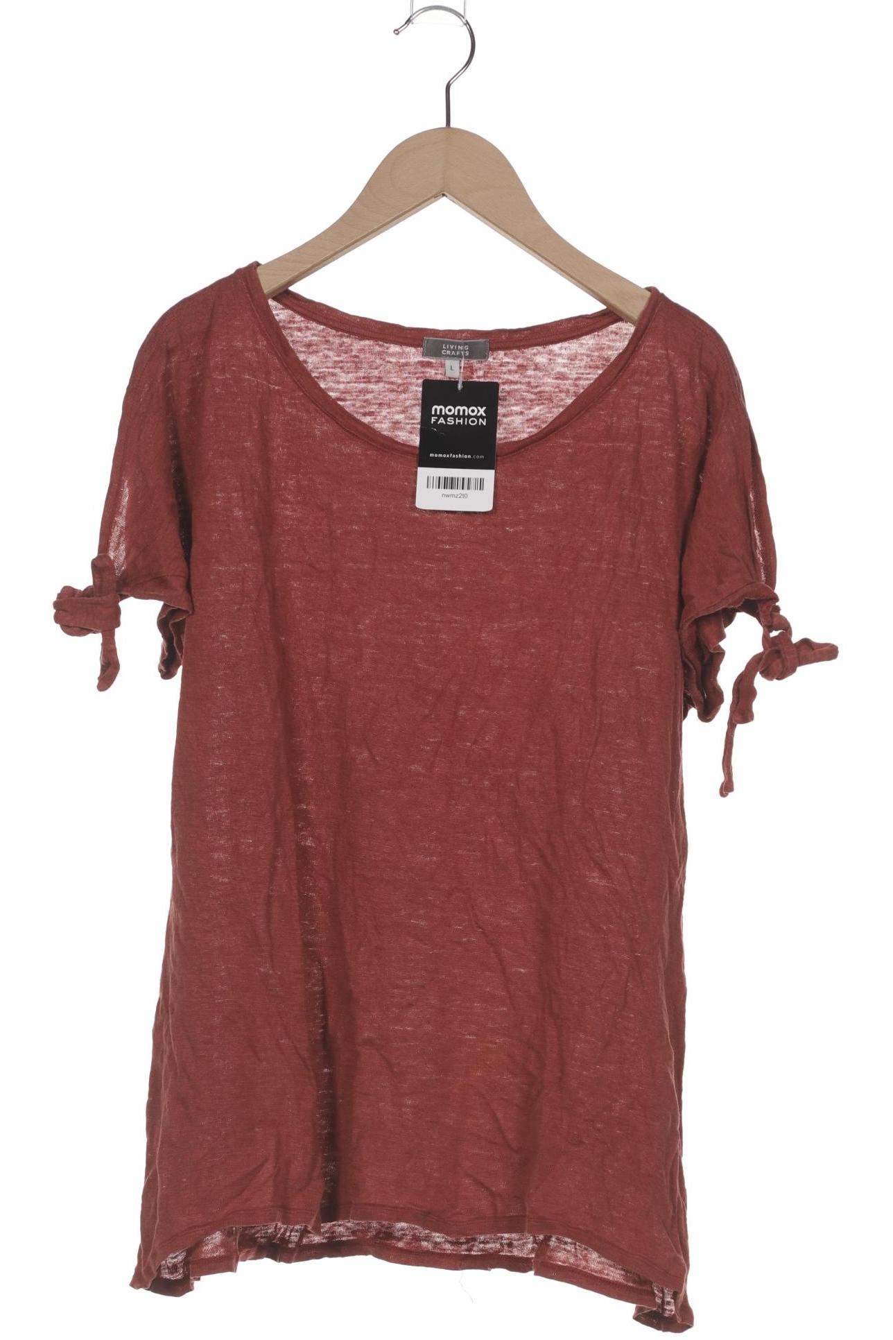 

Living Crafts Damen T-Shirt, rot, Gr. 42