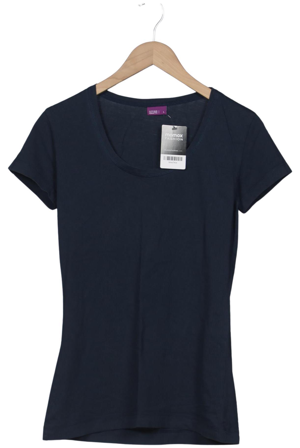 

Living Crafts Damen T-Shirt, marineblau, Gr. 42