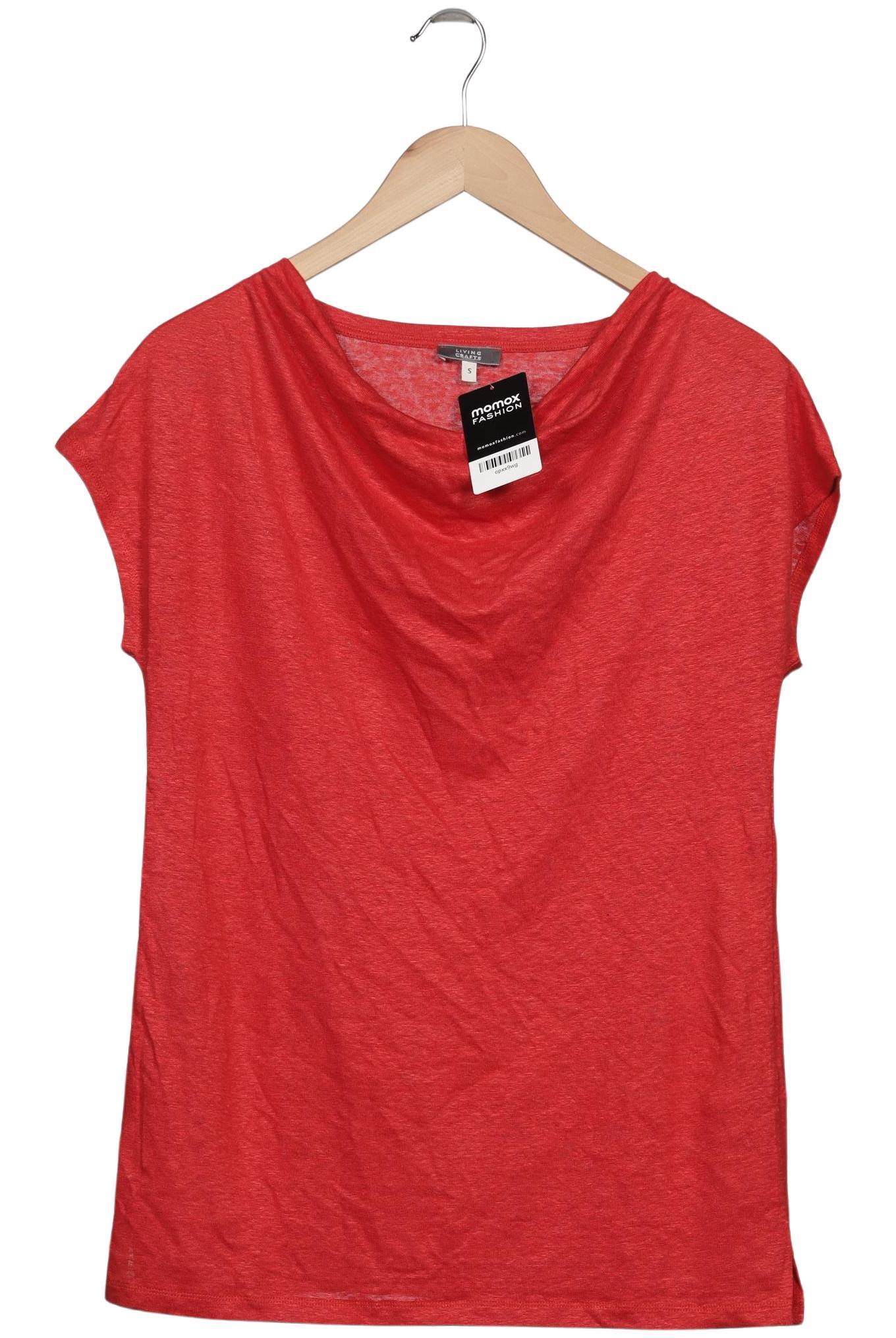 

Living Crafts Damen T-Shirt, rot, Gr. 36