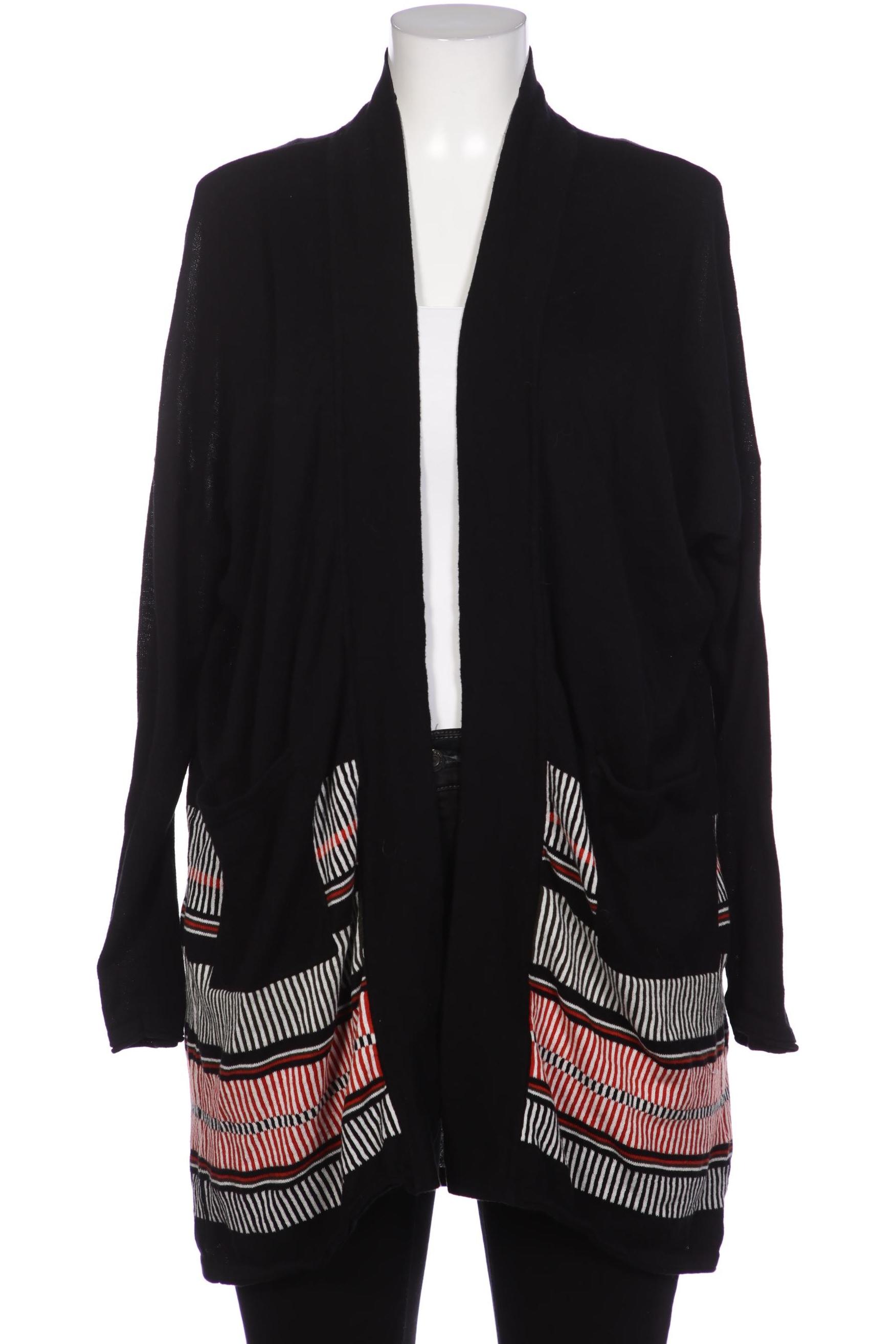 

Living Crafts Damen Strickjacke, schwarz, Gr. 44