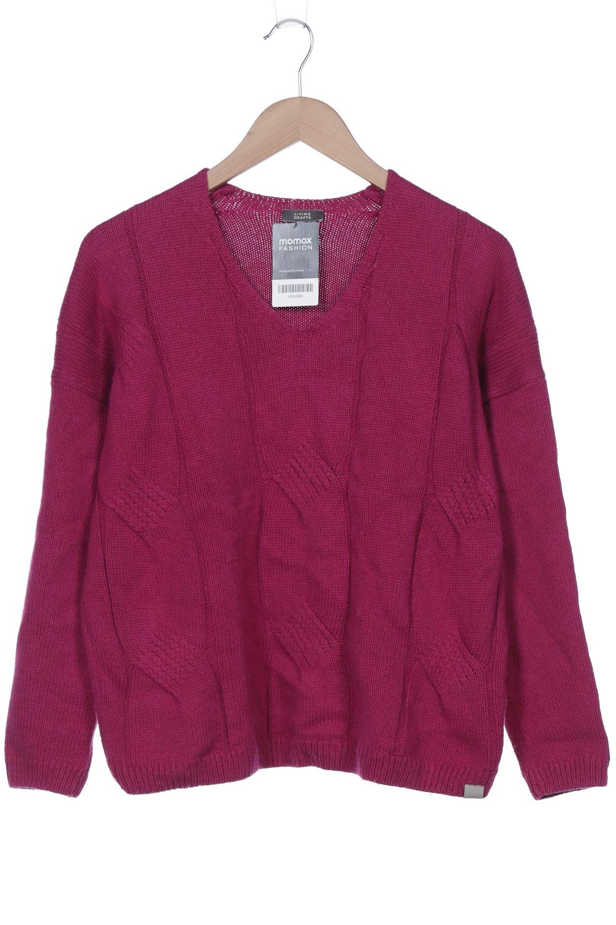 

Living Crafts Damen Pullover, pink, Gr. 36