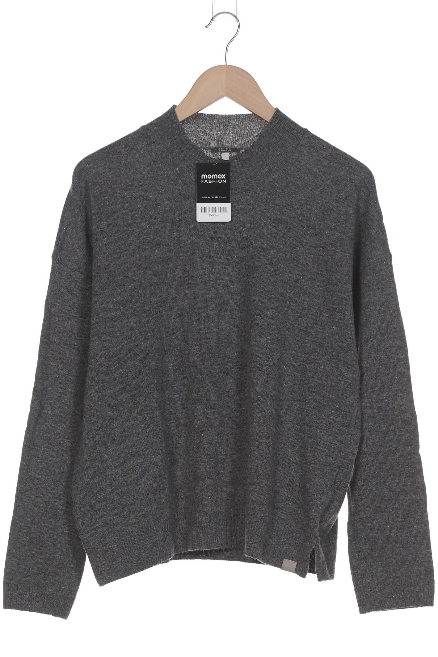 

Living Crafts Damen Pullover, grau, Gr. 42