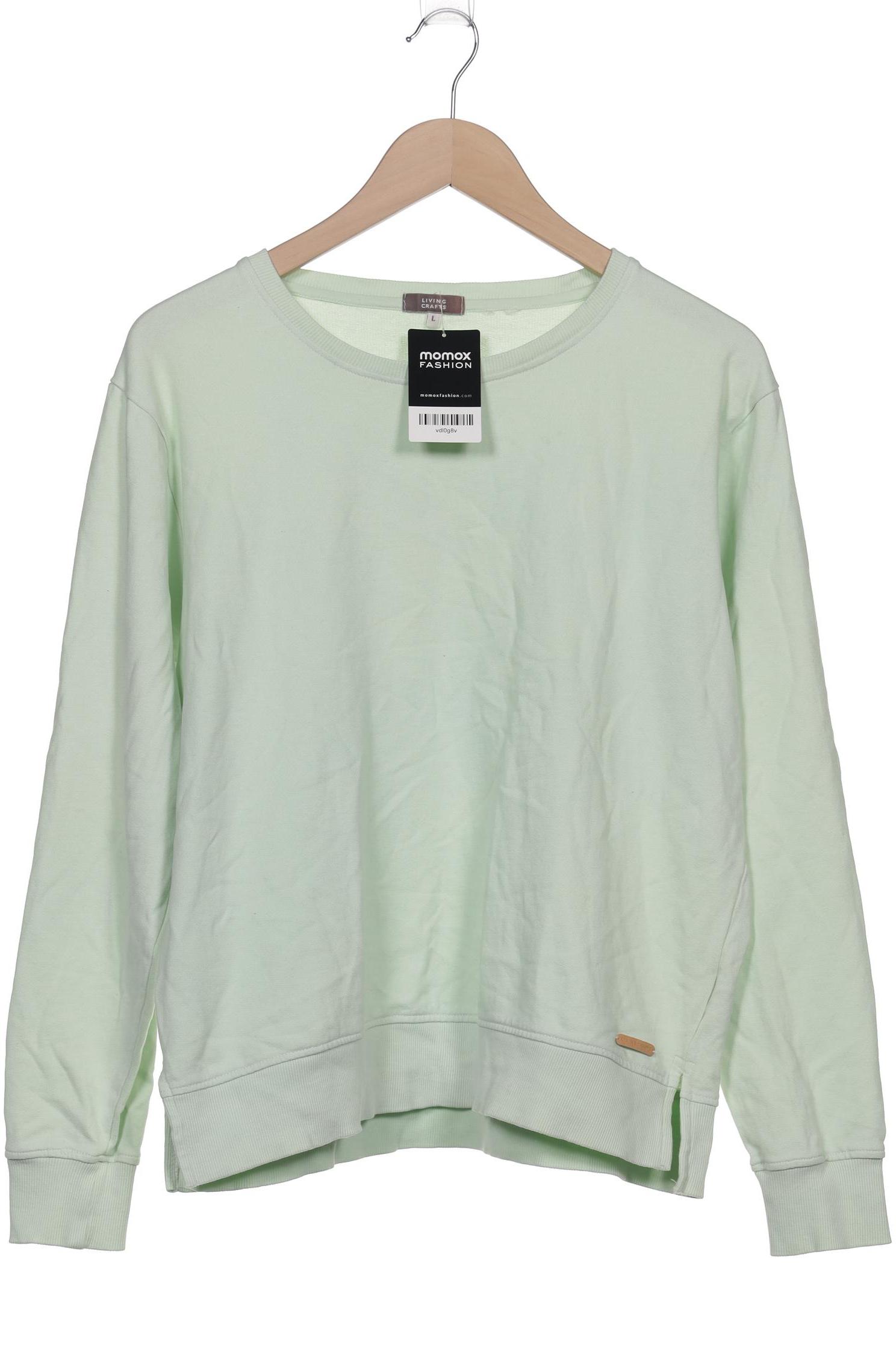 

Living Crafts Damen Sweatshirt, hellgrün, Gr. 42