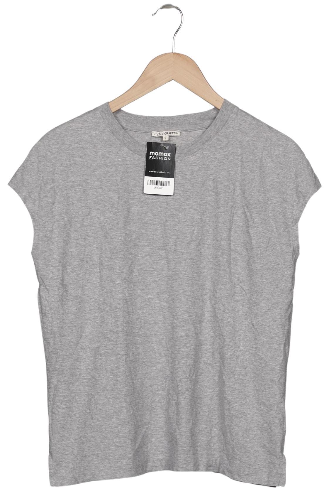 

Living Crafts Damen T-Shirt, grau, Gr. 36