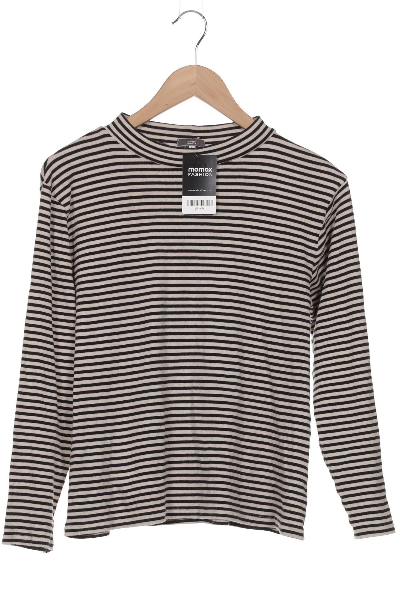 

Living Crafts Damen Langarmshirt, beige, Gr. 42