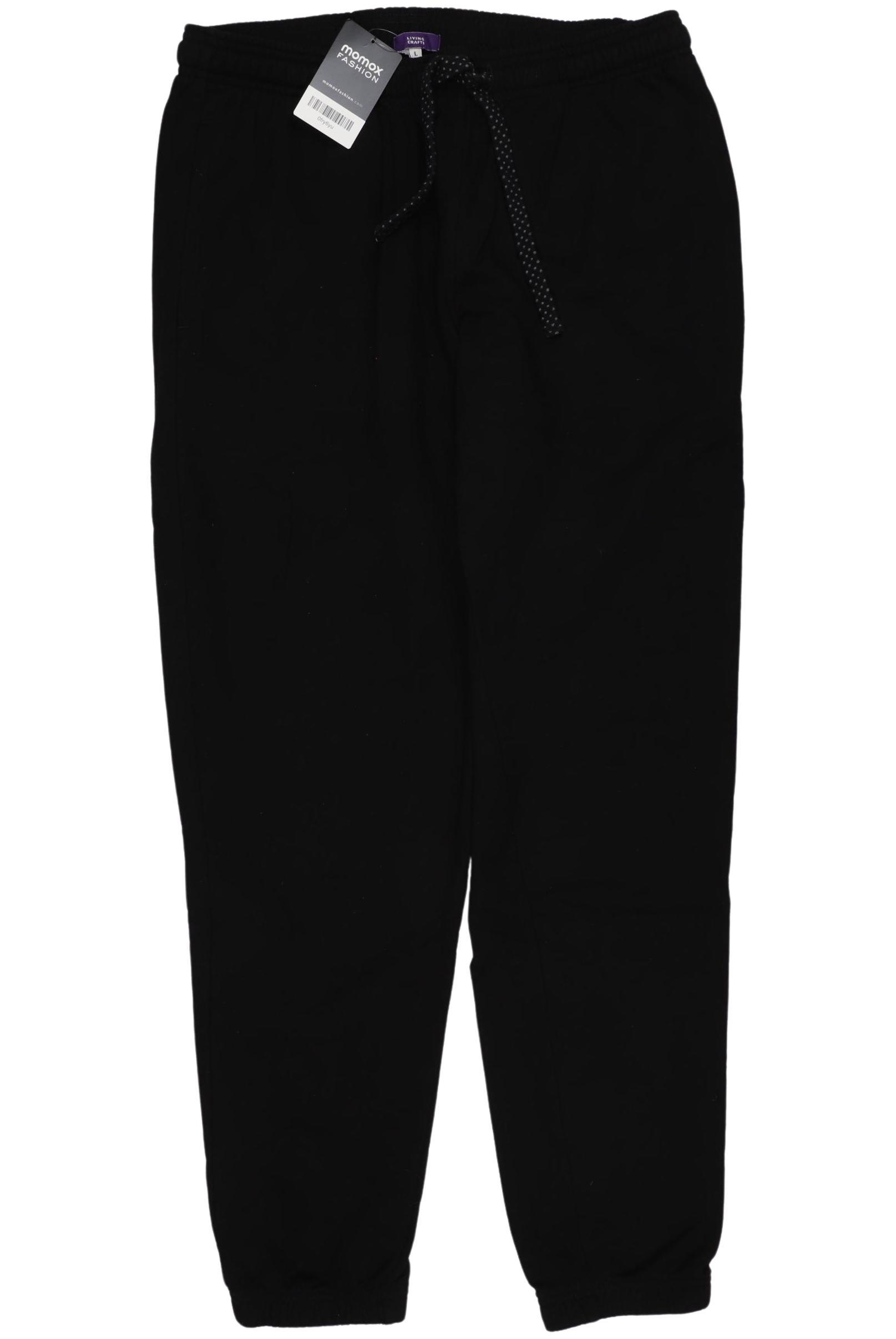 

Living Crafts Herren Stoffhose, schwarz, Gr. 52