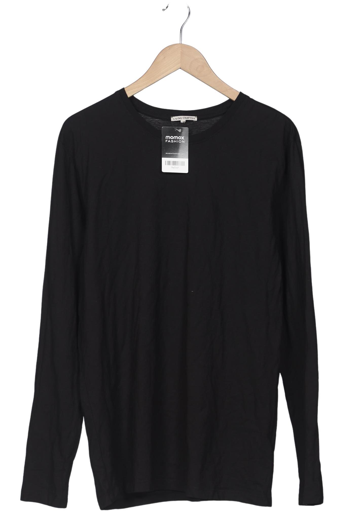 

Living Crafts Herren Langarmshirt, schwarz, Gr. 52