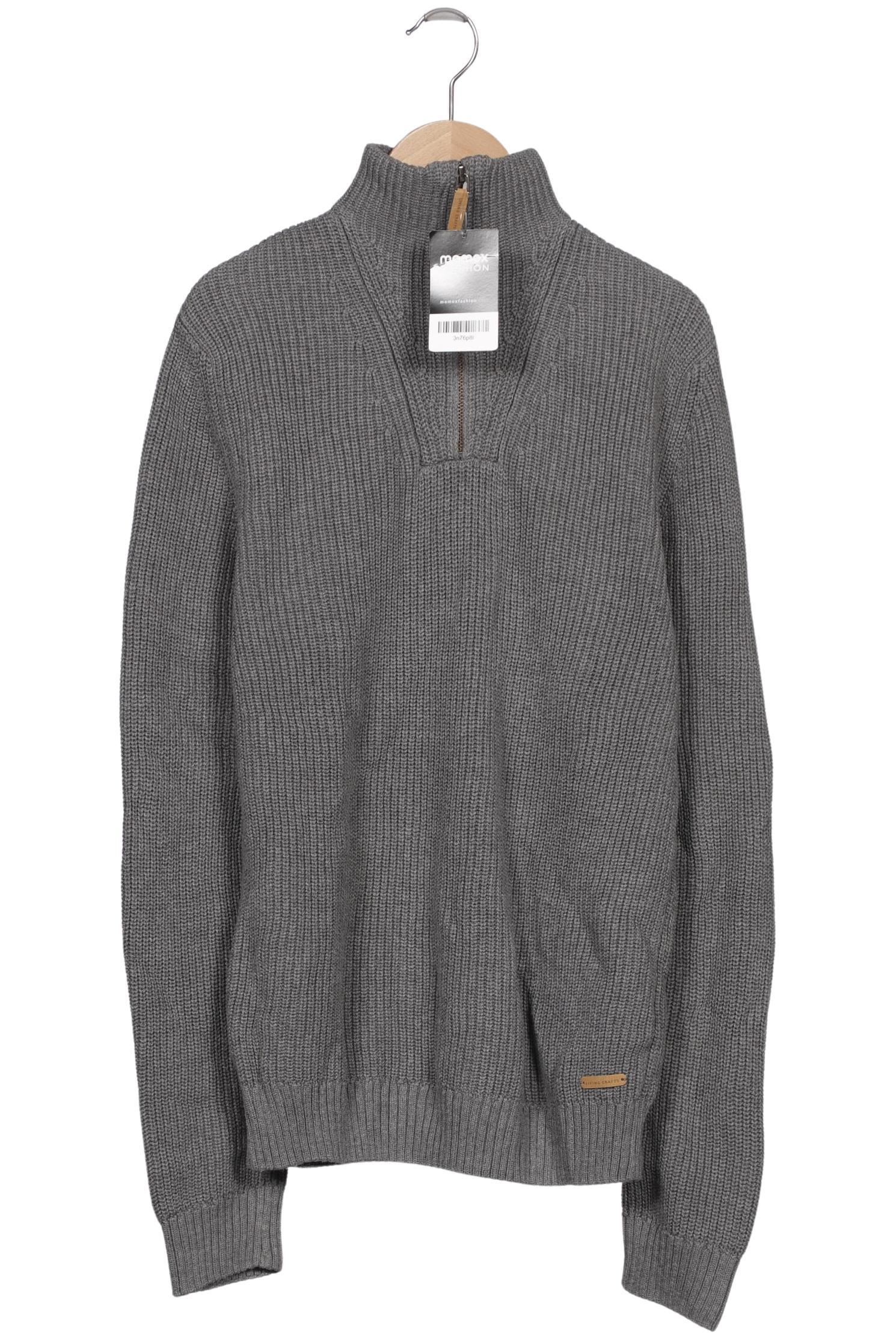 

Living Crafts Herren Pullover, grau, Gr. 46