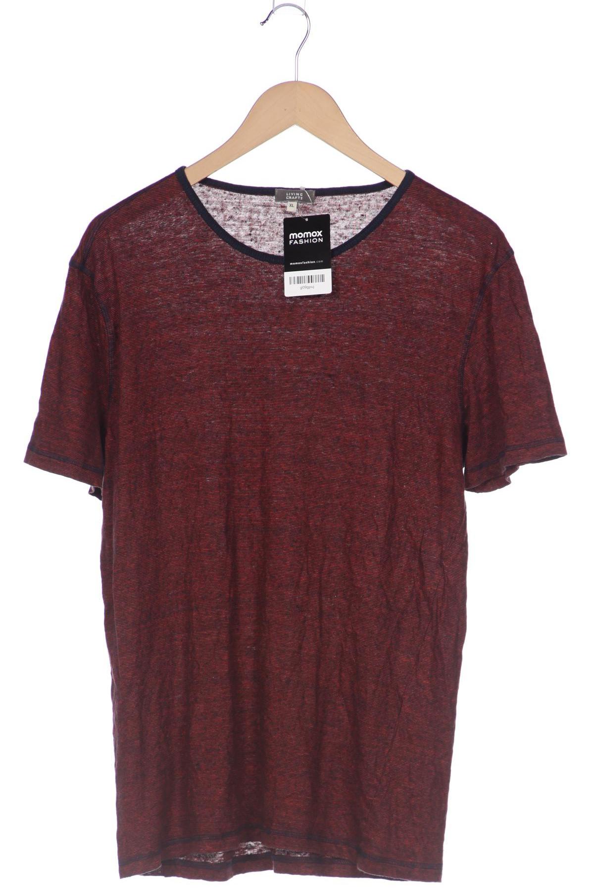 

Living Crafts Herren T-Shirt, bordeaux, Gr. 54