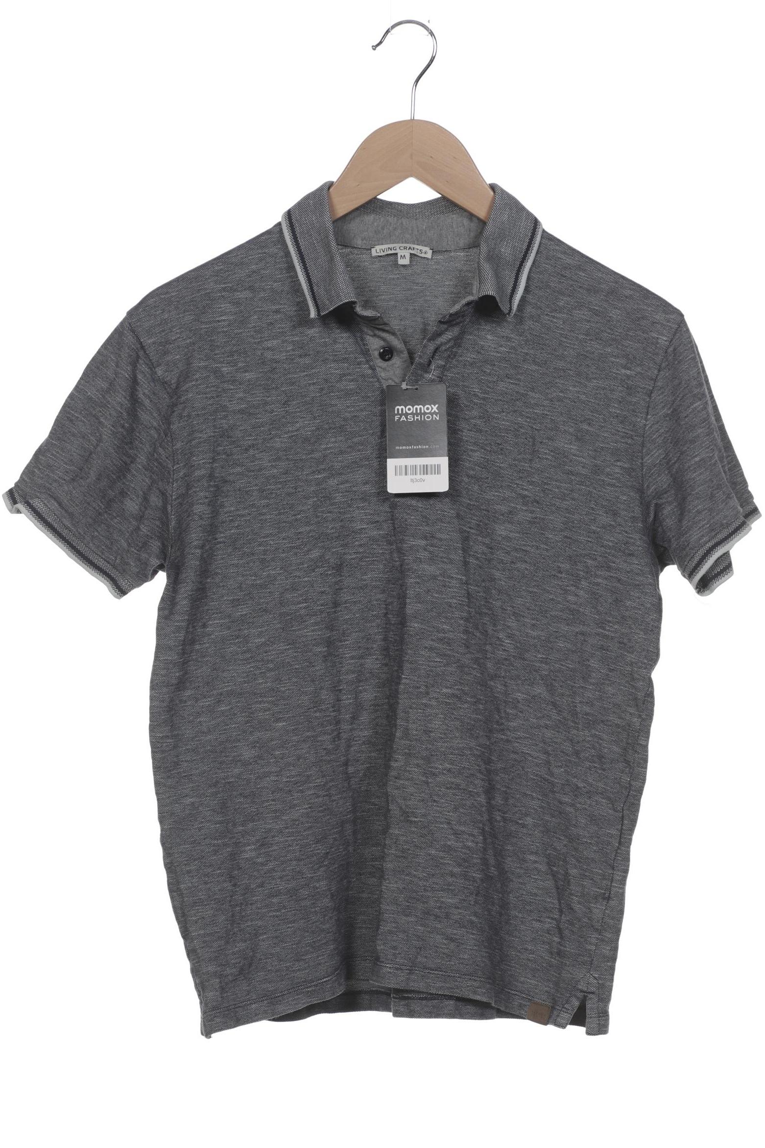 

Living Crafts Herren Poloshirt, grau, Gr. 48