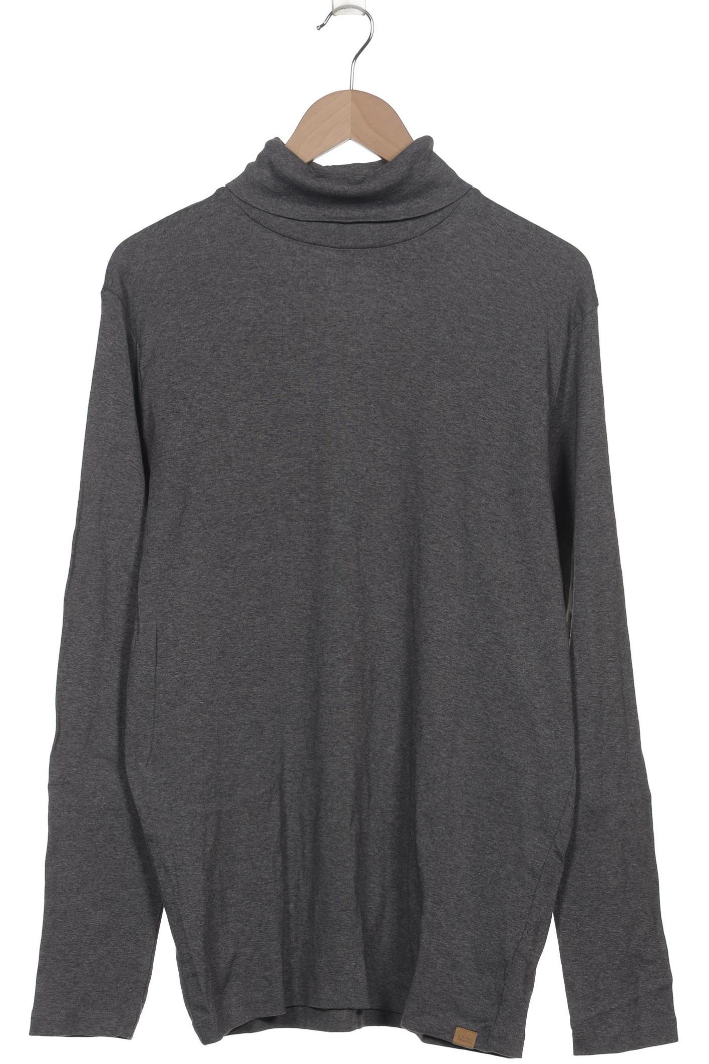 

Living Crafts Herren Langarmshirt, grau, Gr. 52