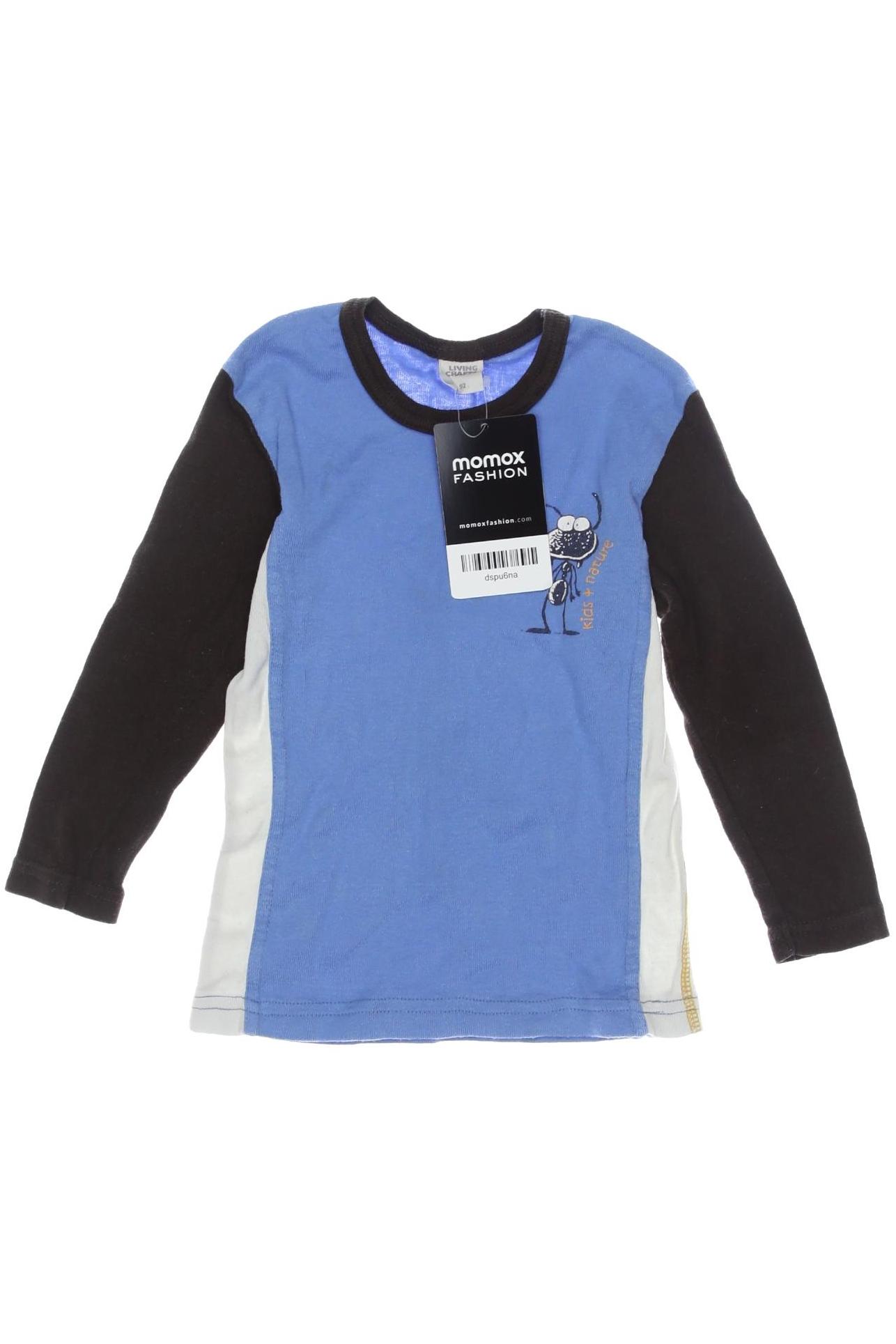 

Living Crafts Herren Langarmshirt, blau, Gr. 92