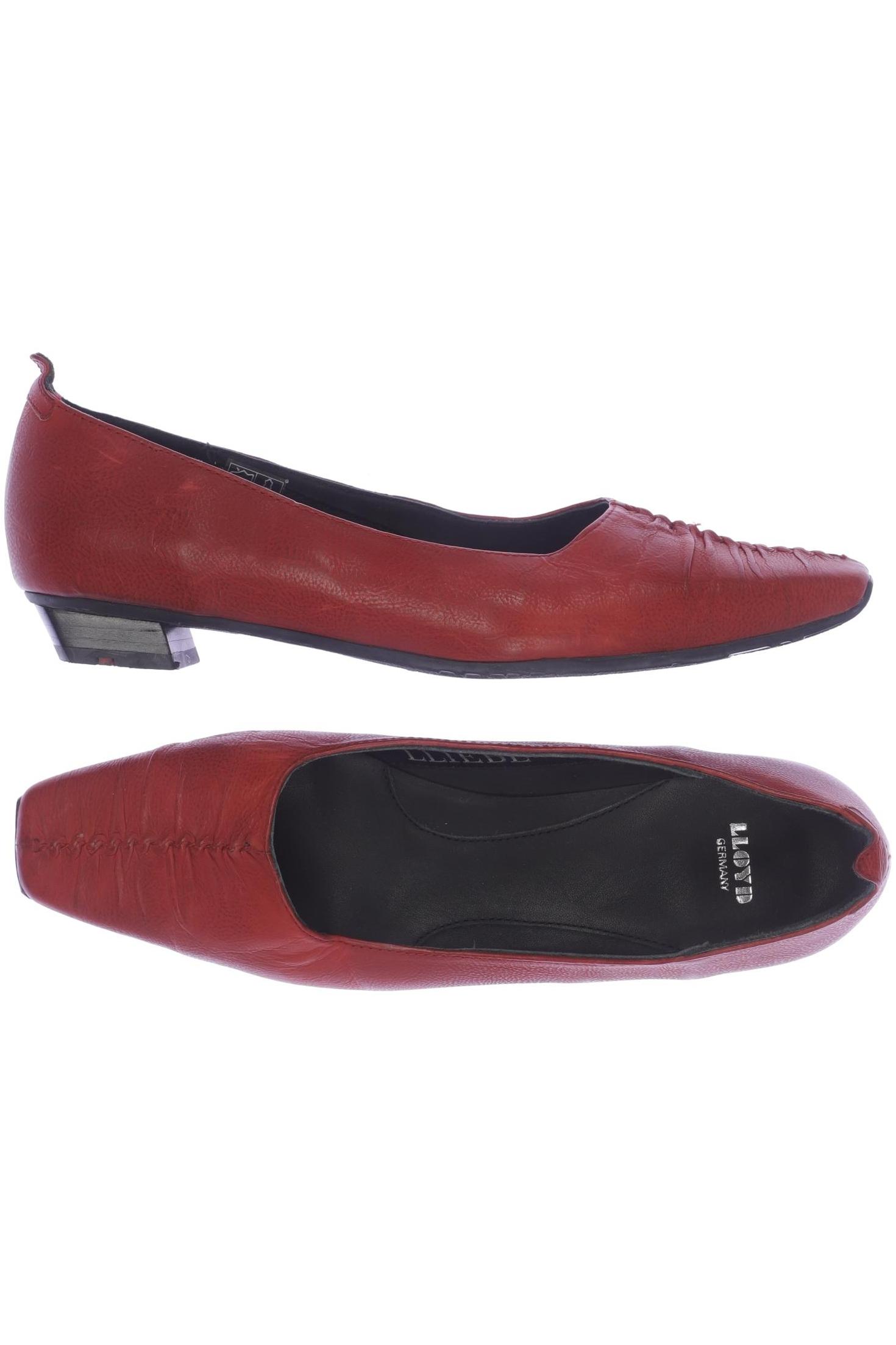

Lloyd Damen Ballerinas, rot, Gr. 5.5