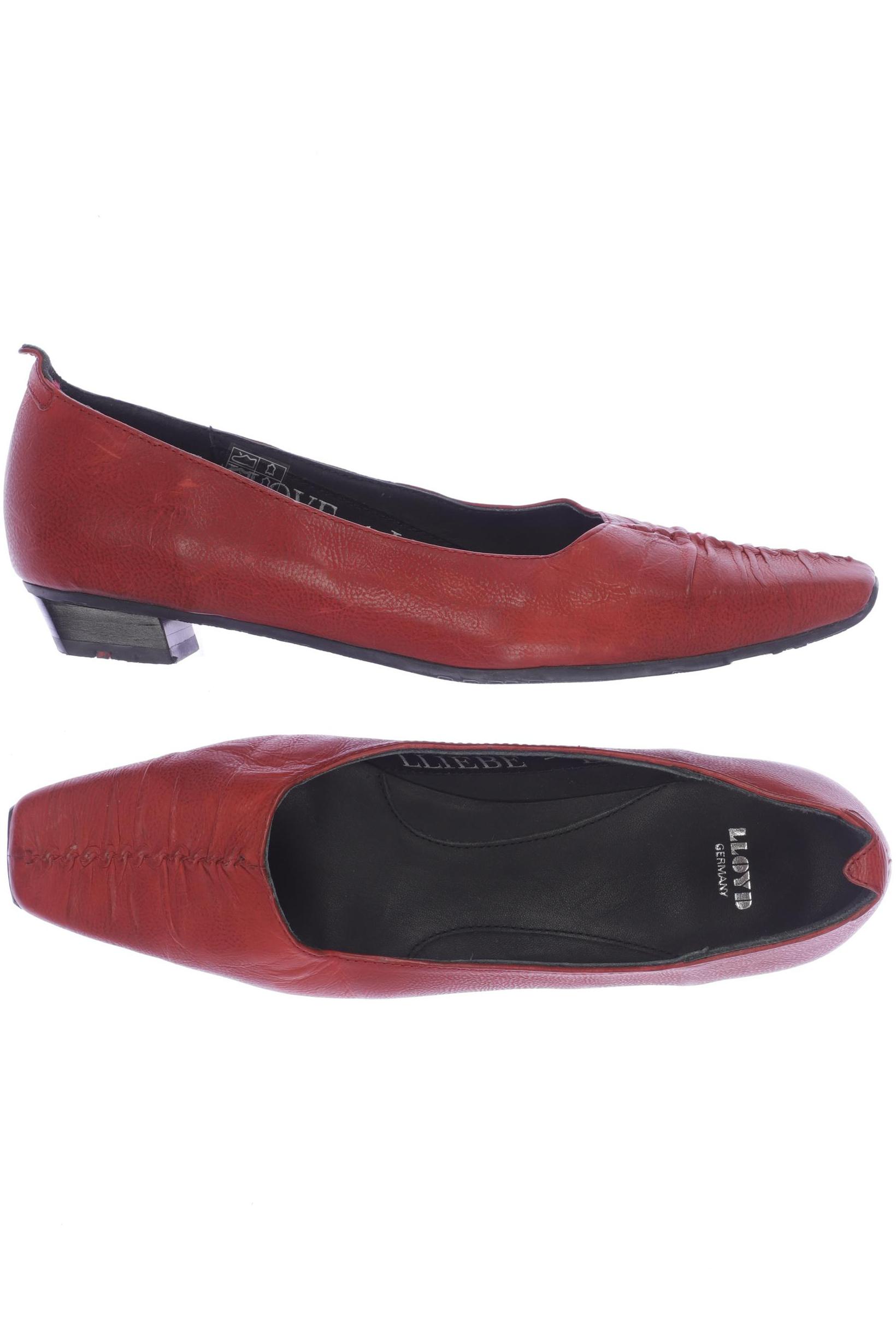 

Lloyd Damen Ballerinas, rot, Gr. 5.5