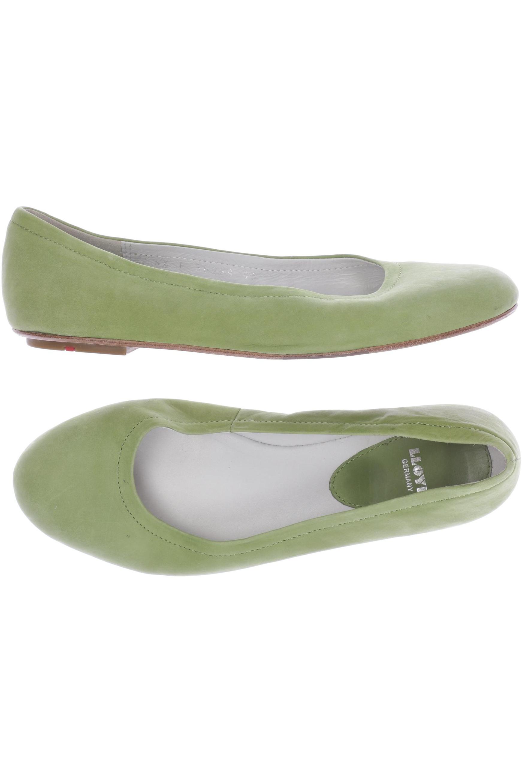 

Lloyd Damen Ballerinas, hellgrün, Gr. 5.5