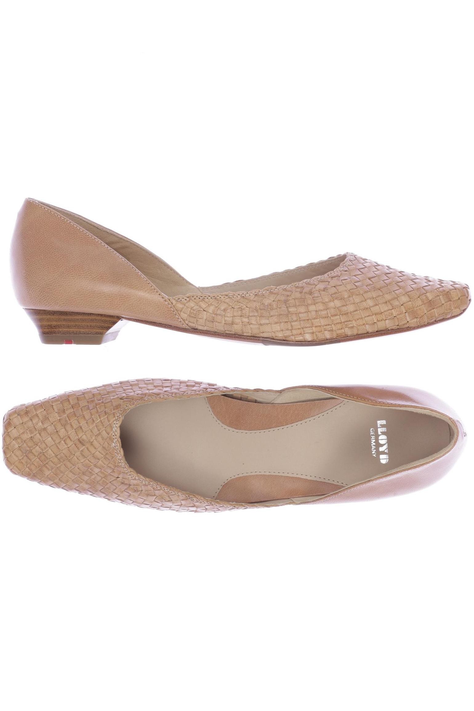 Thumbnail - Lloyd Damen Ballerinas, beige, Gr. 5.5