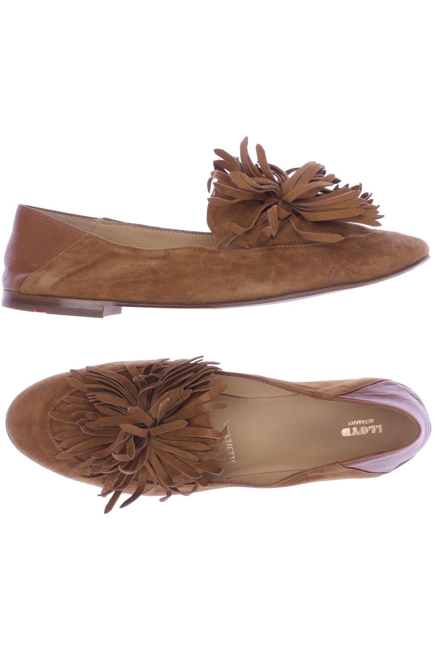 

Lloyd Damen Ballerinas, braun, Gr. 38.5