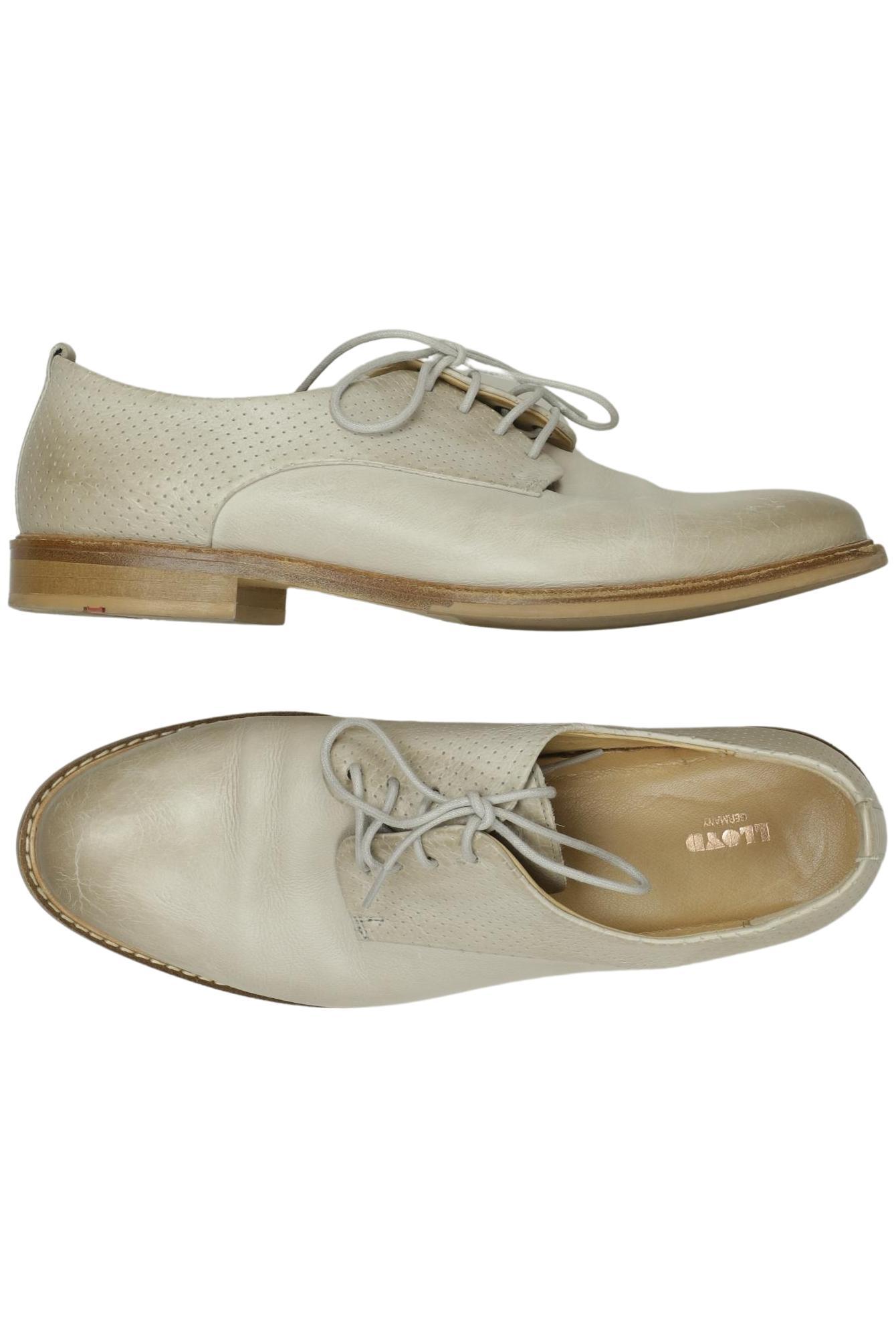 

Lloyd Damen Halbschuh, cremeweiß, Gr. 5