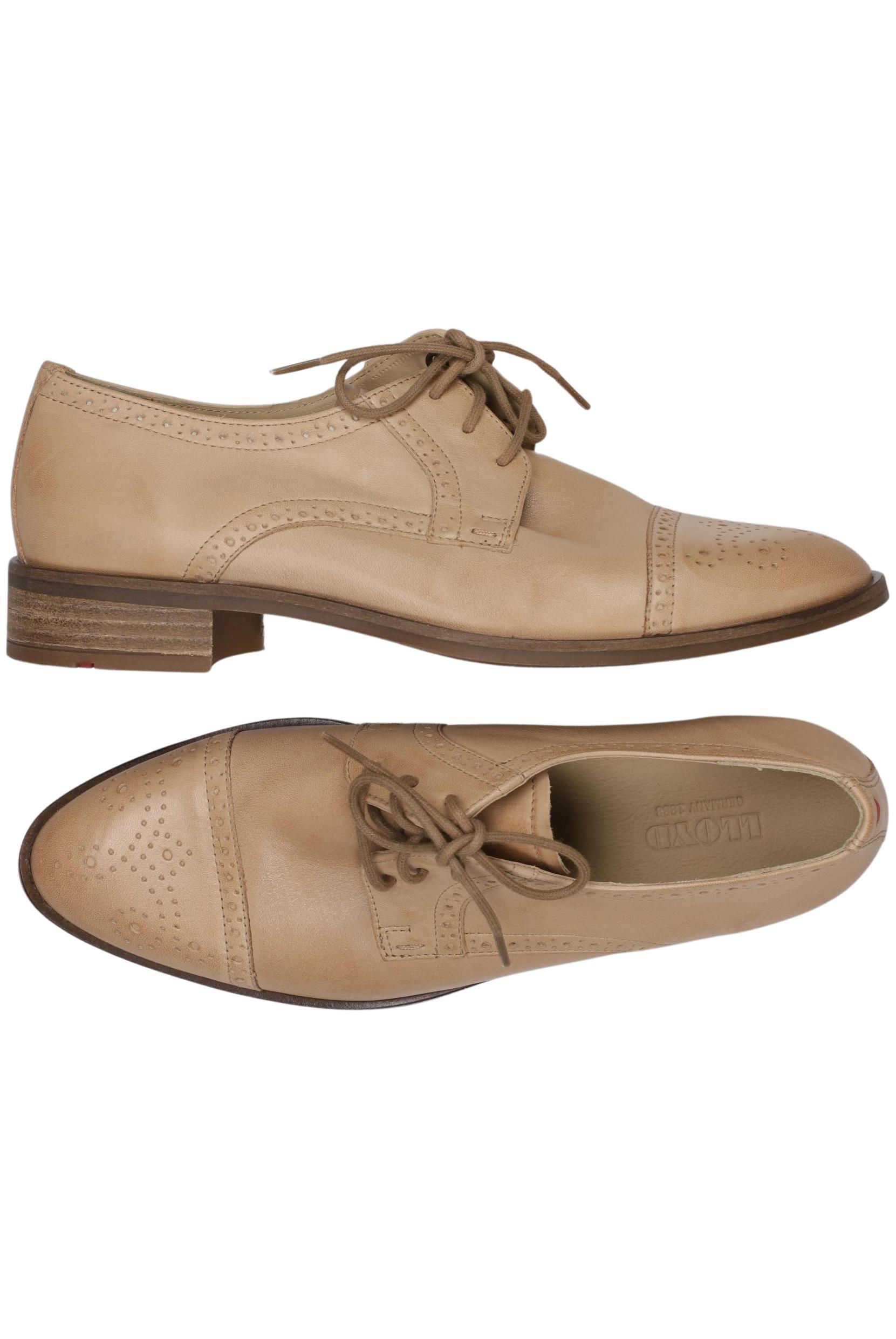 

Lloyd Damen Halbschuh, beige, Gr. 5