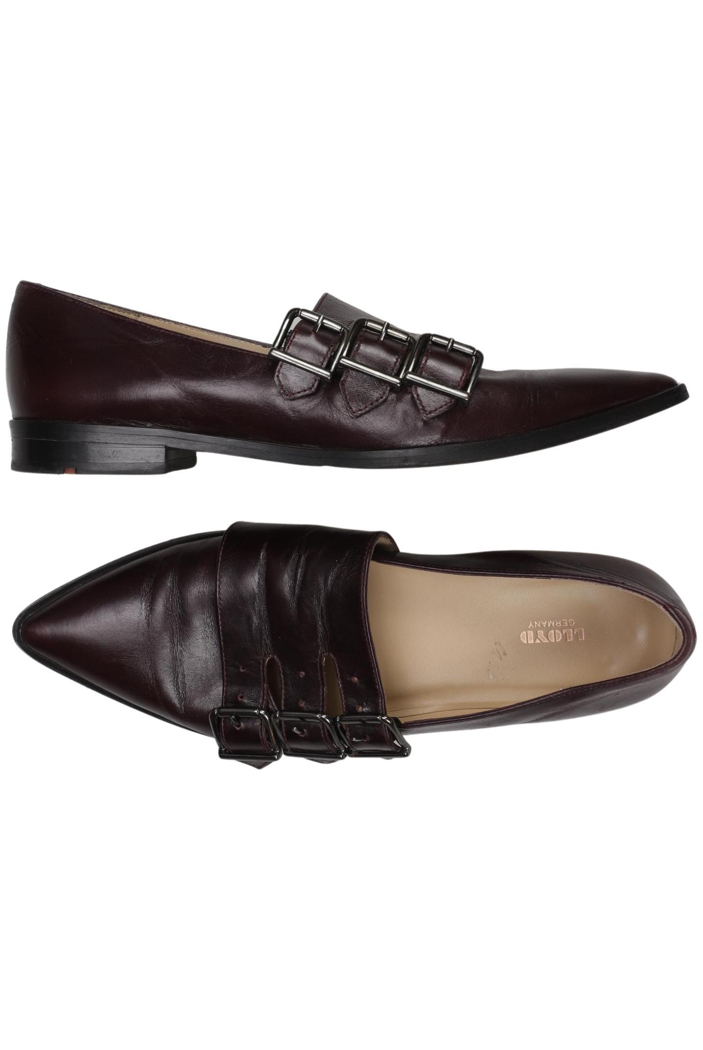 

Lloyd Damen Halbschuh, bordeaux, Gr. 37.5