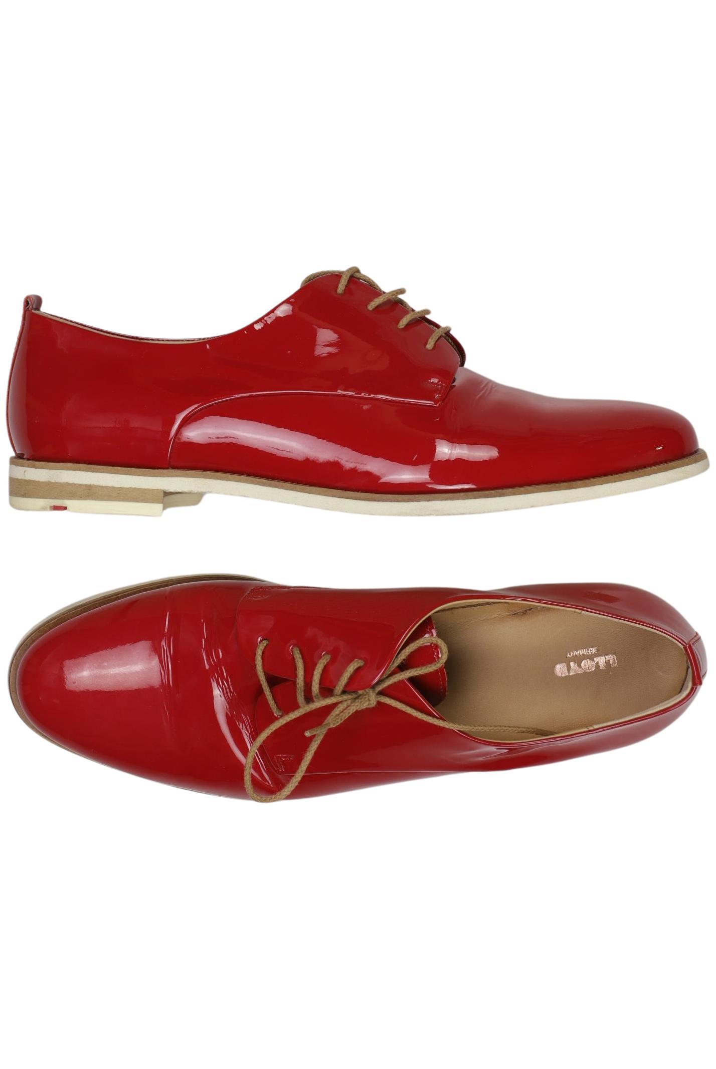 

Lloyd Damen Halbschuh, rot, Gr. 7.5