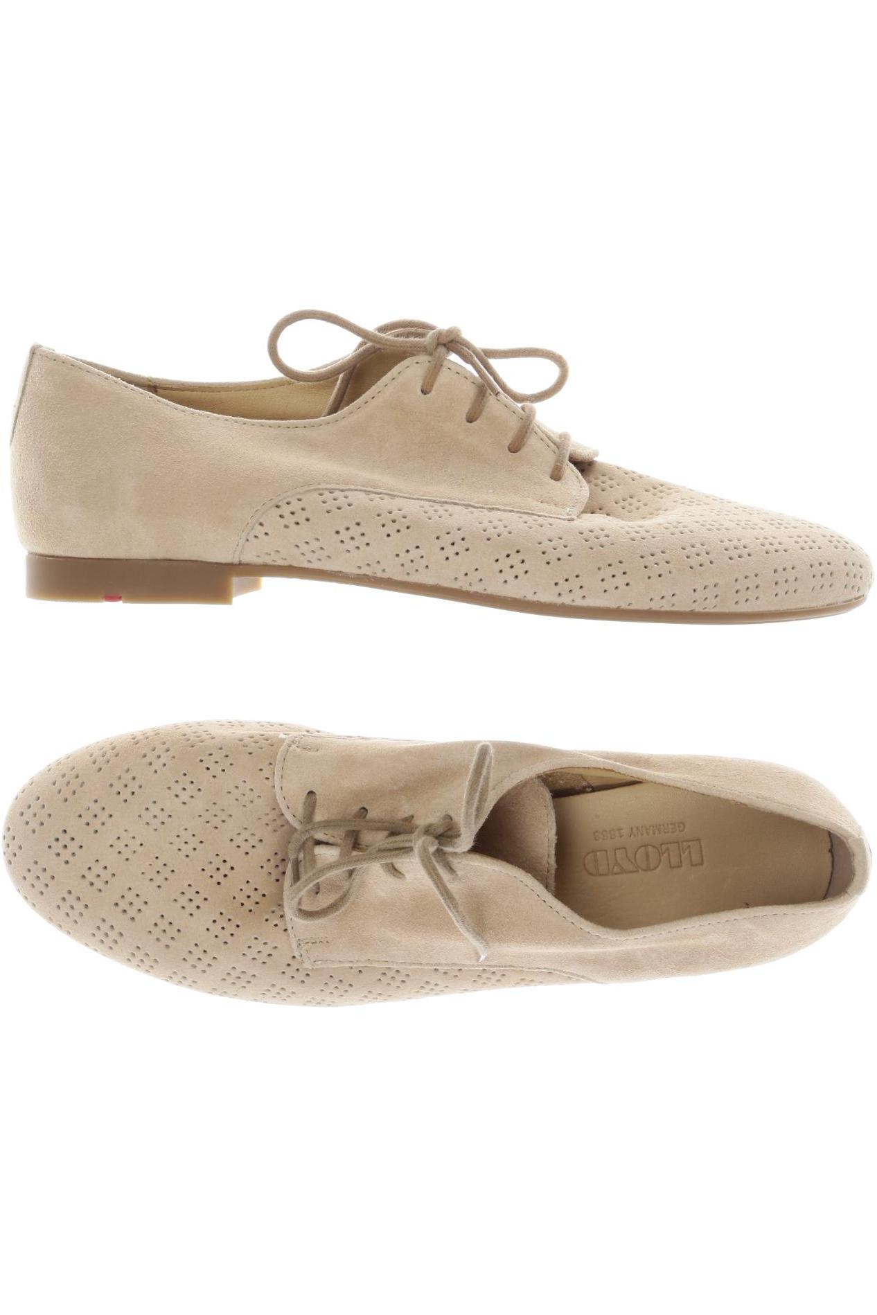 

Lloyd Damen Halbschuh, beige, Gr. 4