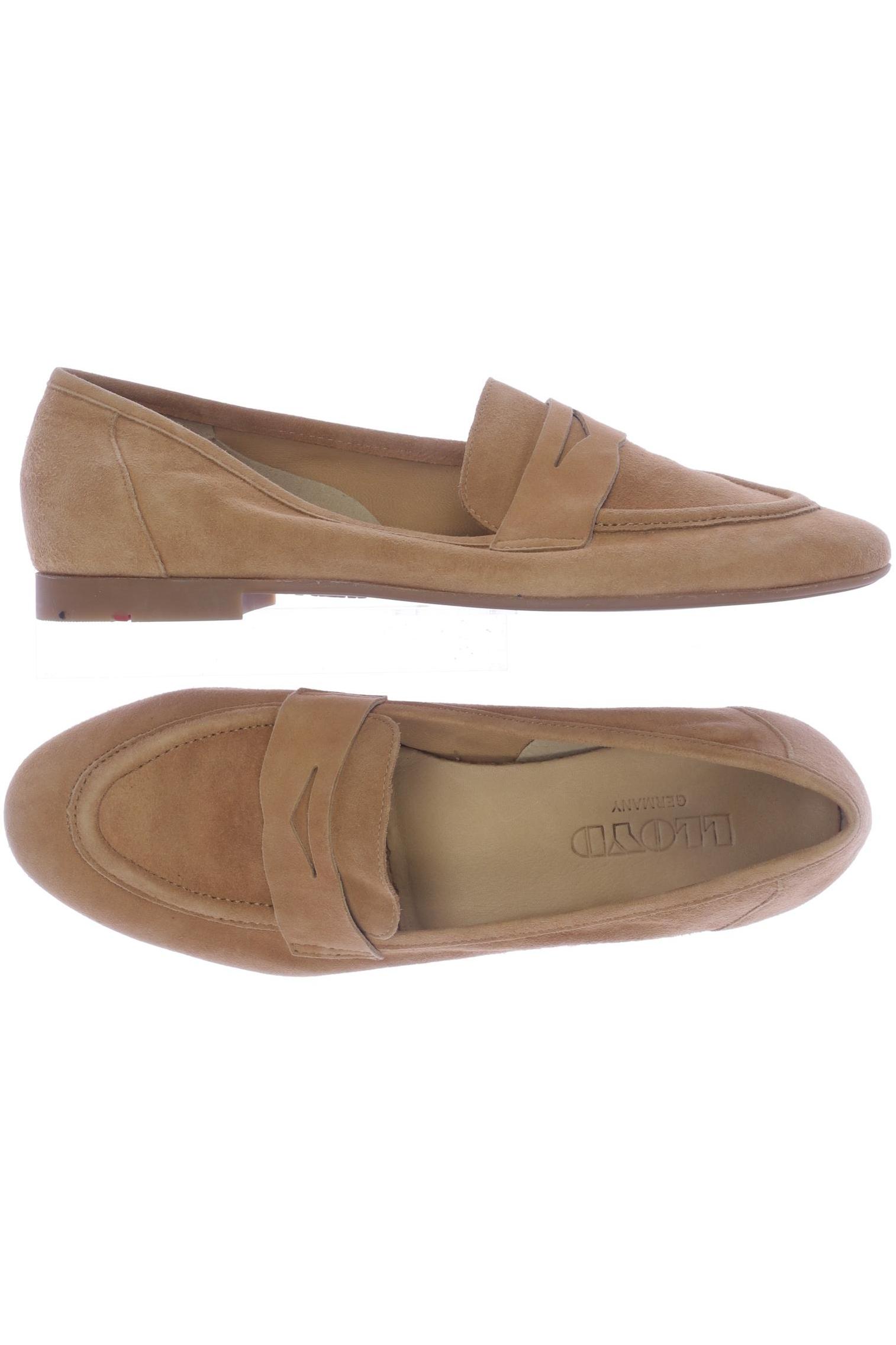 

Lloyd Damen Halbschuh, beige, Gr. 5.5