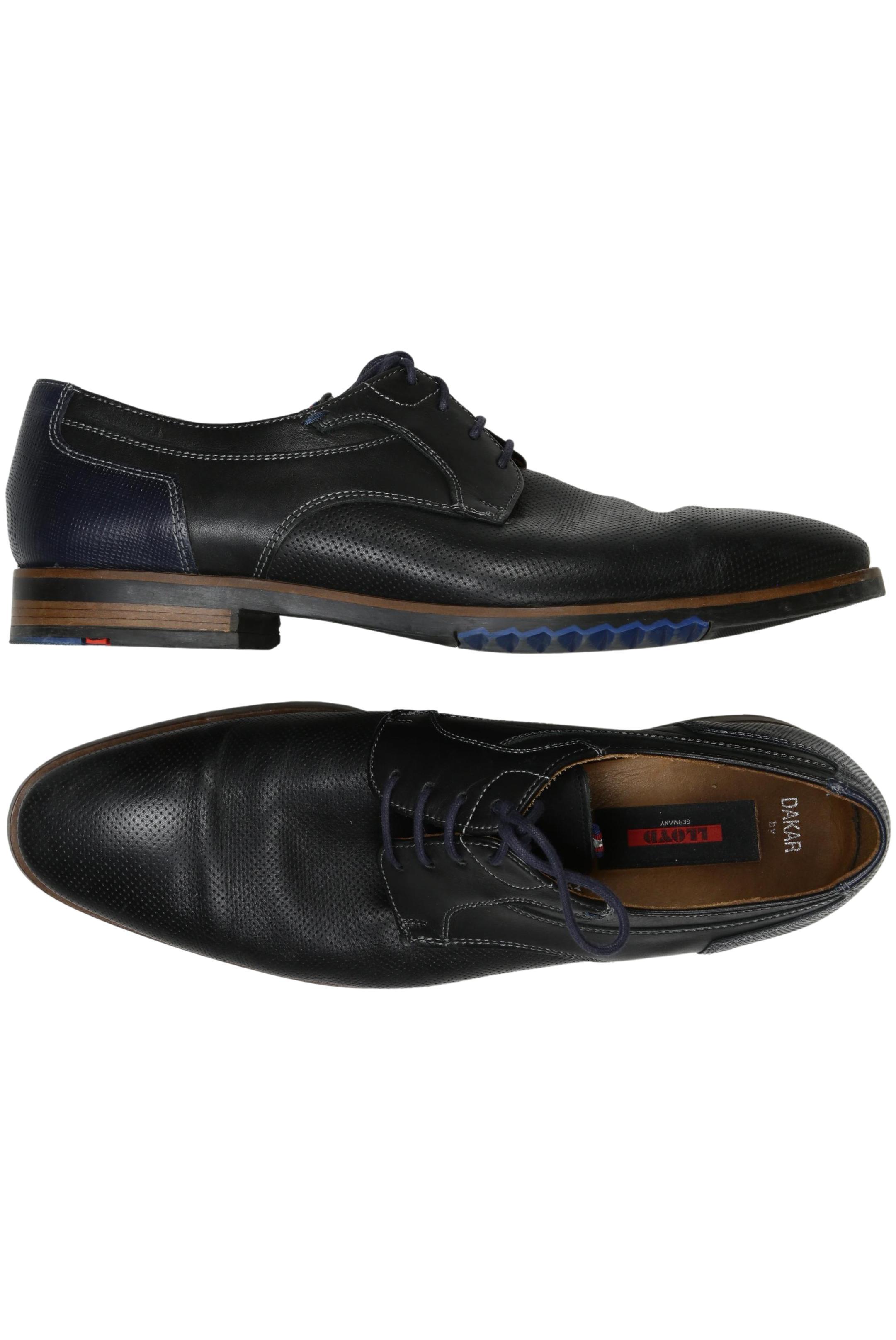 

Lloyd Herren Halbschuh, schwarz, Gr. 8.5